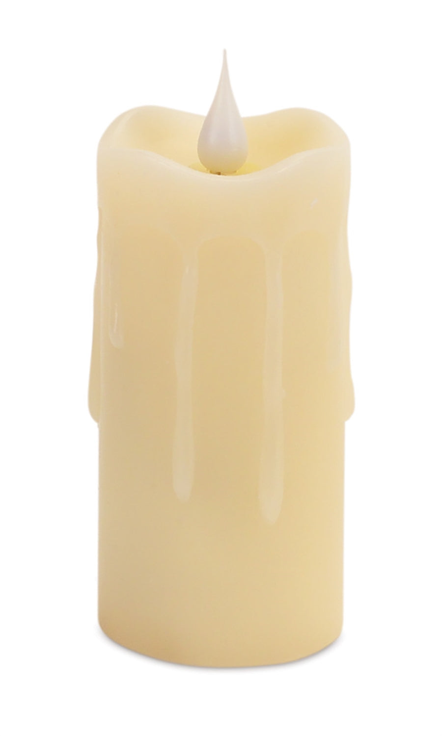 Simplux LED Votive w/6 Hr Timer 1.75"D x 4"H Wax/ (Requires 2 AA Batteries, Not Included)