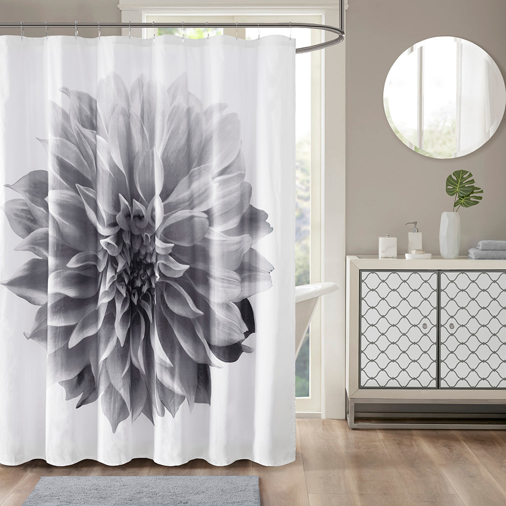 Norah Jacquard Shower Curtain