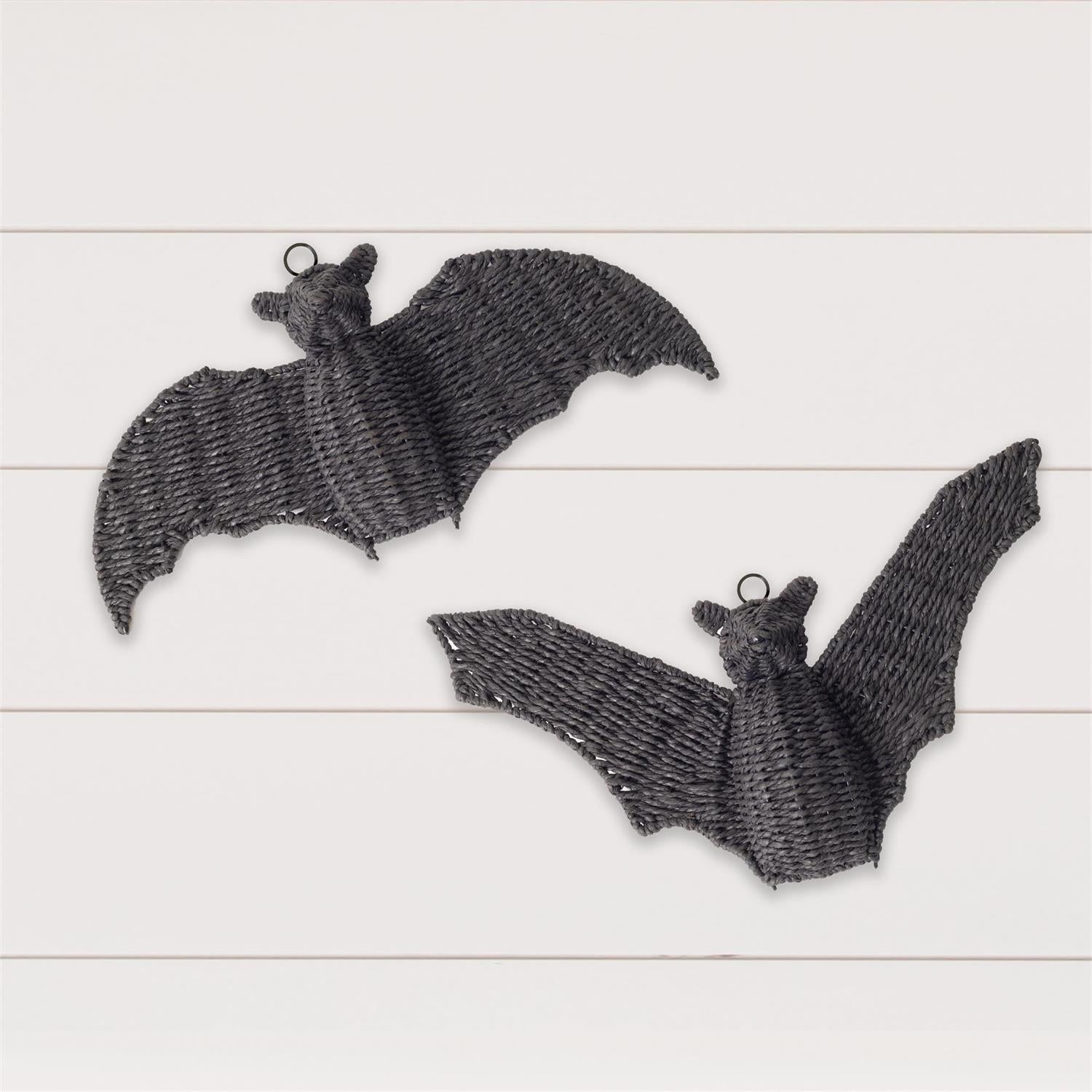 Halloween Basket Weave Bat (S/2)