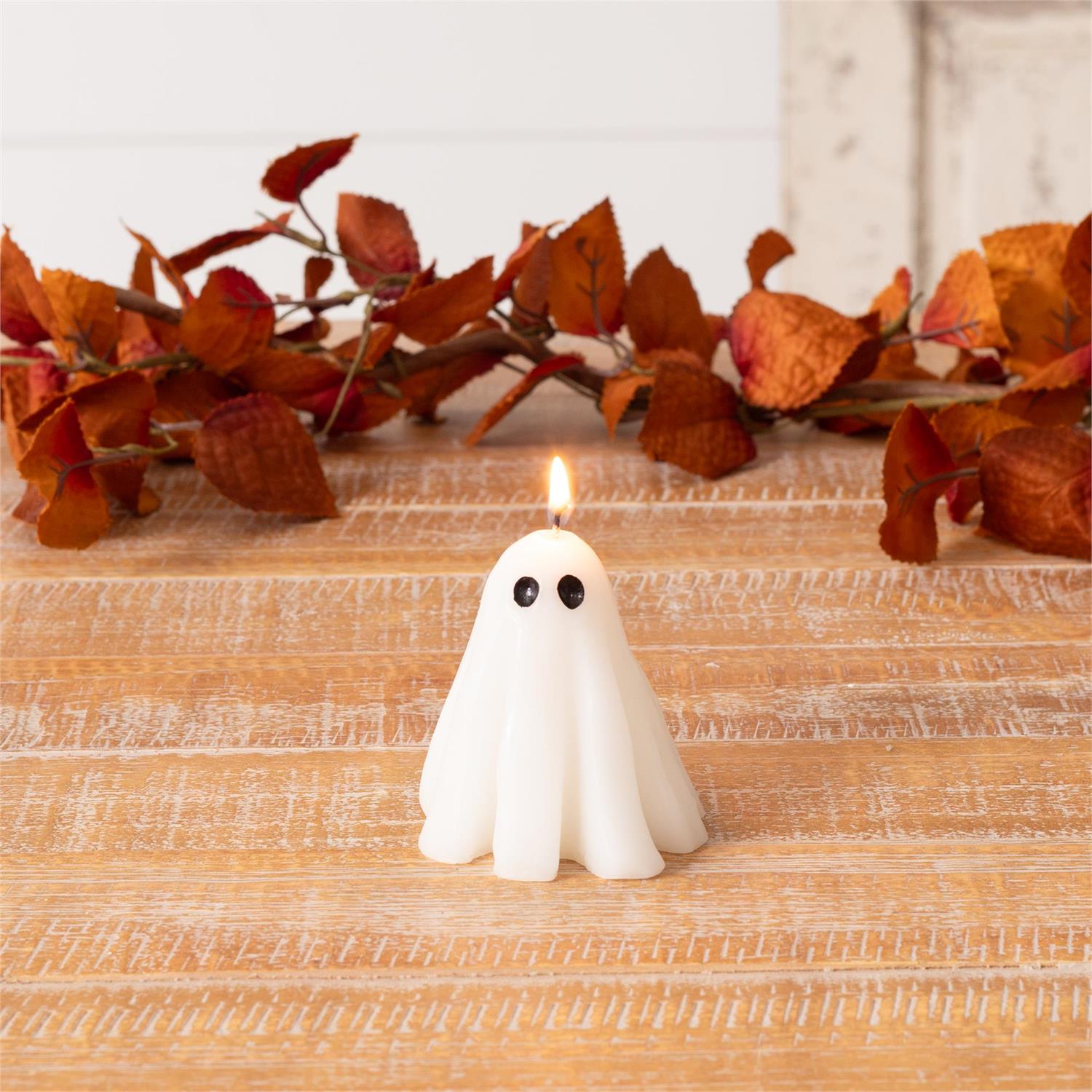 Halloween Ghost Candle (S/3)
