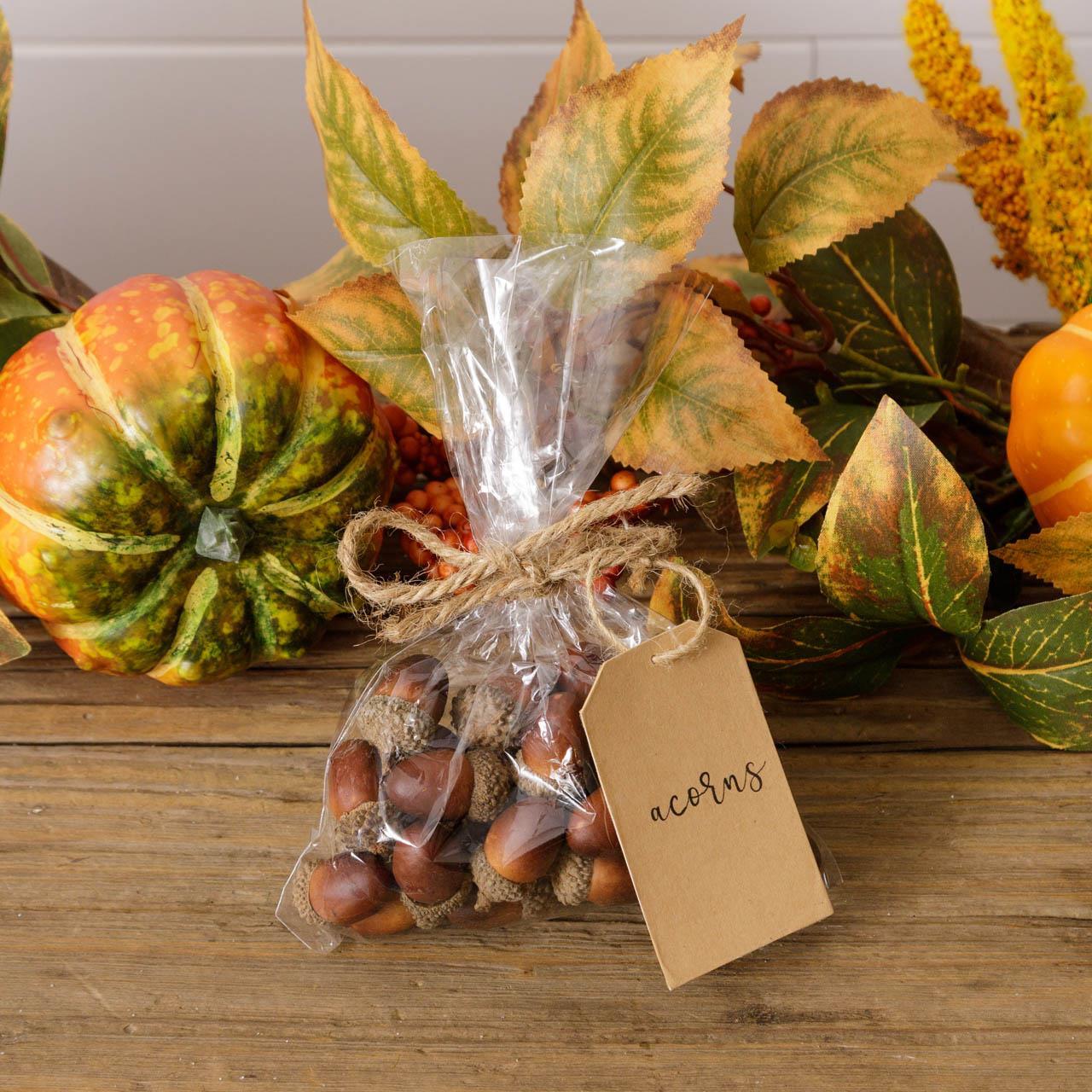 Bag Of Acorns Vase Filer (S/2)