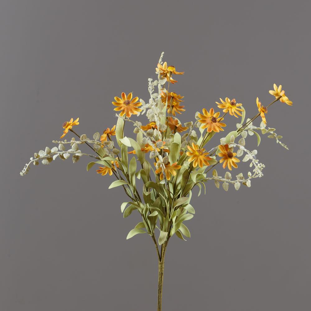 Branch - Gold Daisies, Fall Foliage (Pk 2)