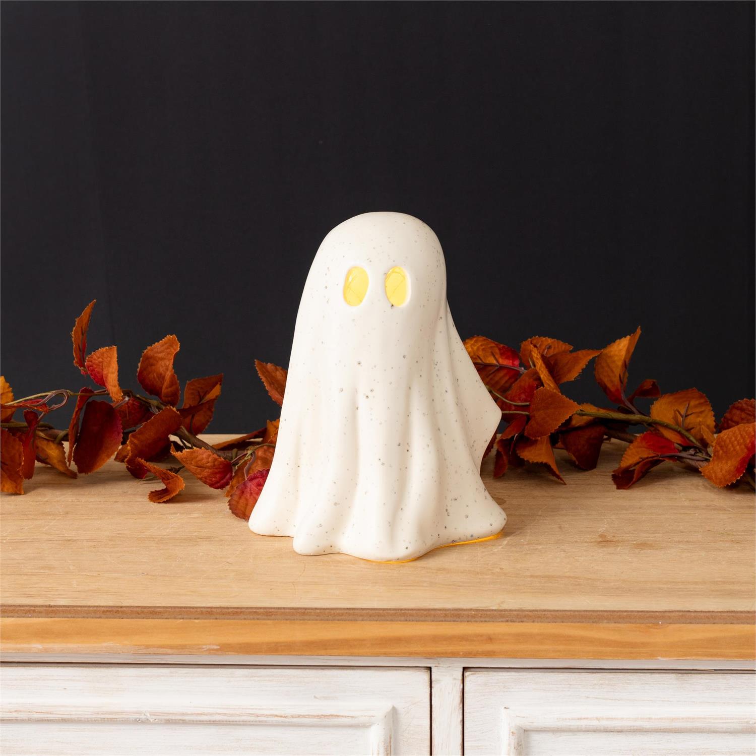 Stoneware Ghost Figurines (S/2)