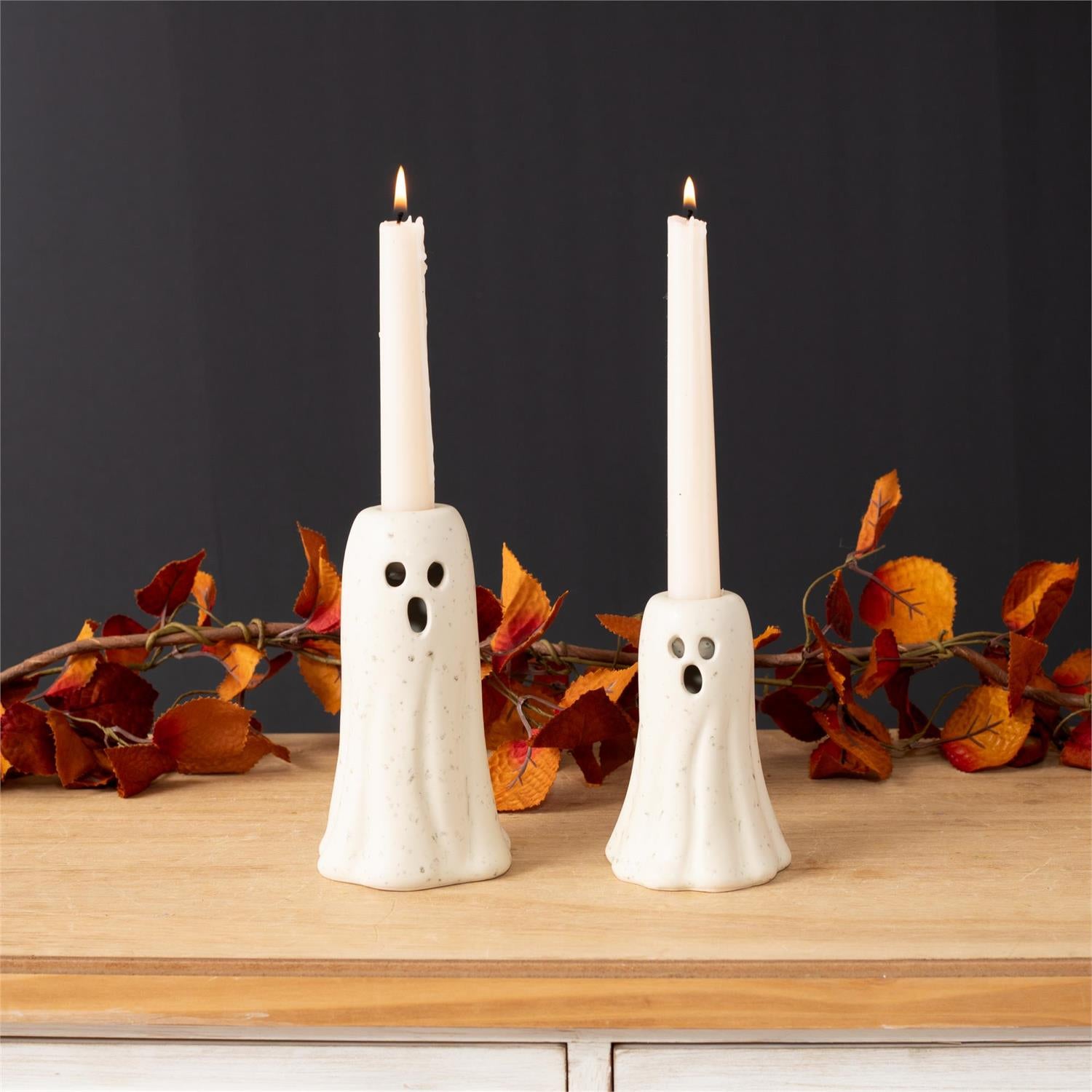 Ghost Candle Holders (S/2)
