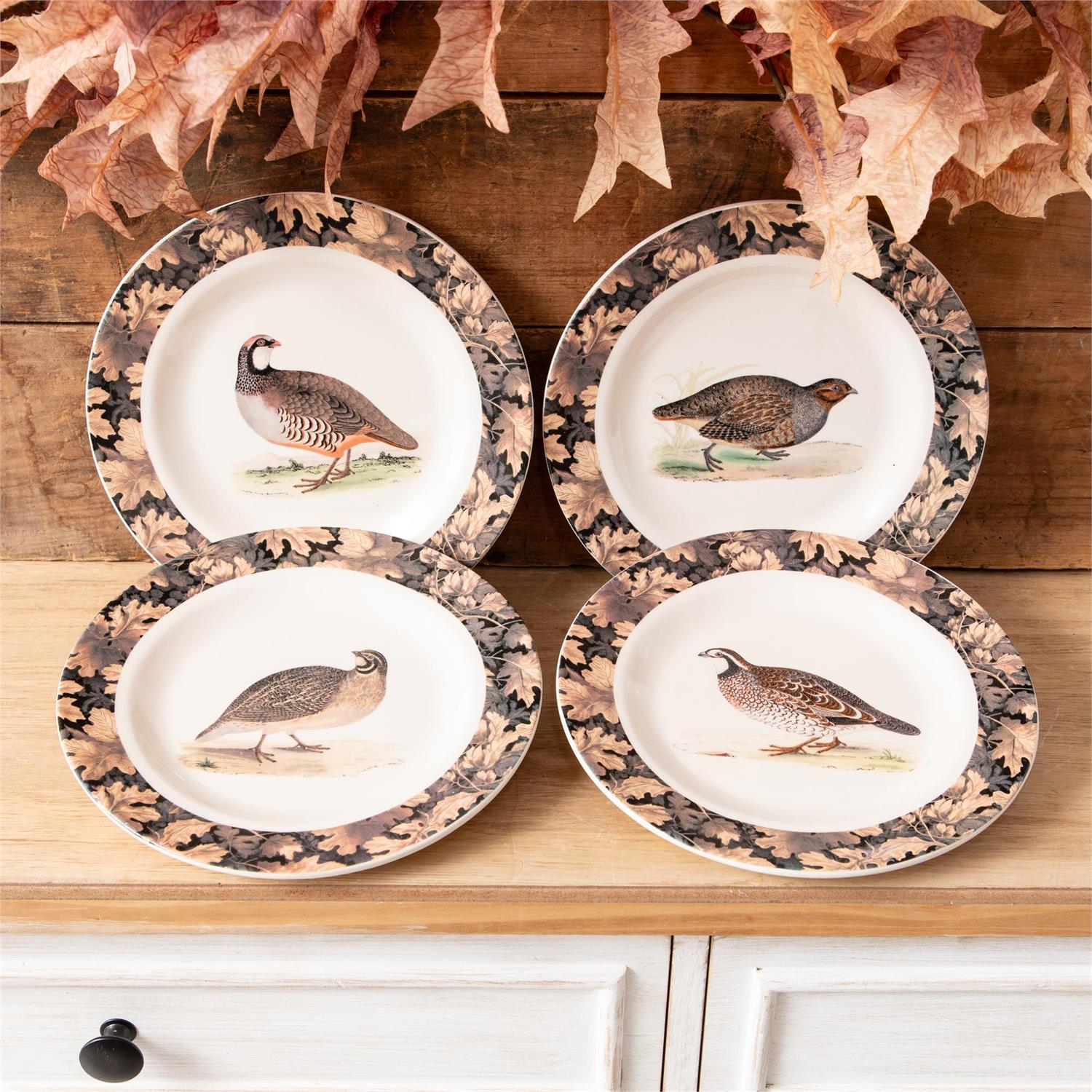 Quail Plates (S/4)