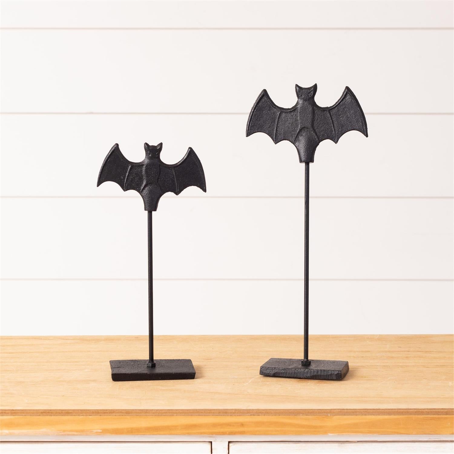 Metal Bats on Stand (S/2)