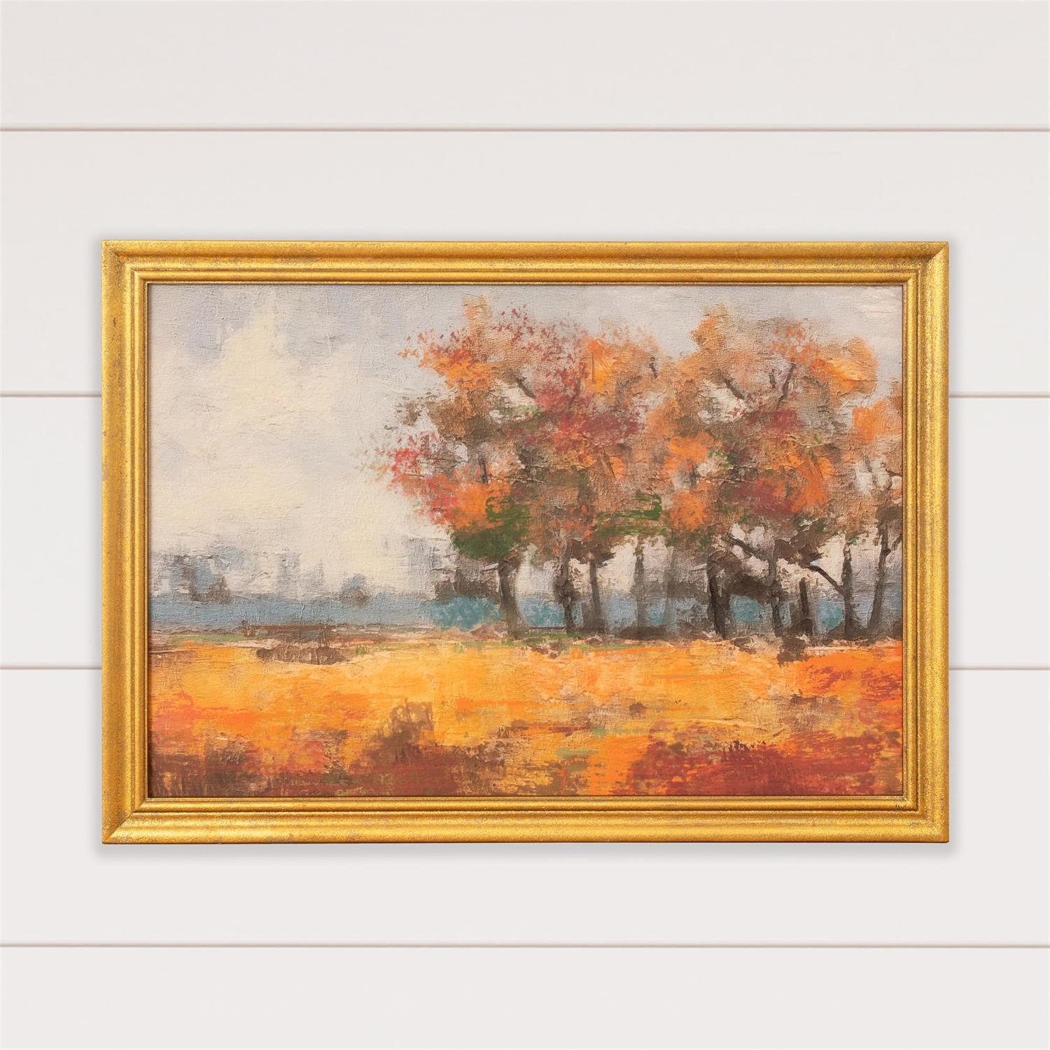 Autumn Landscape Framed Wall Art