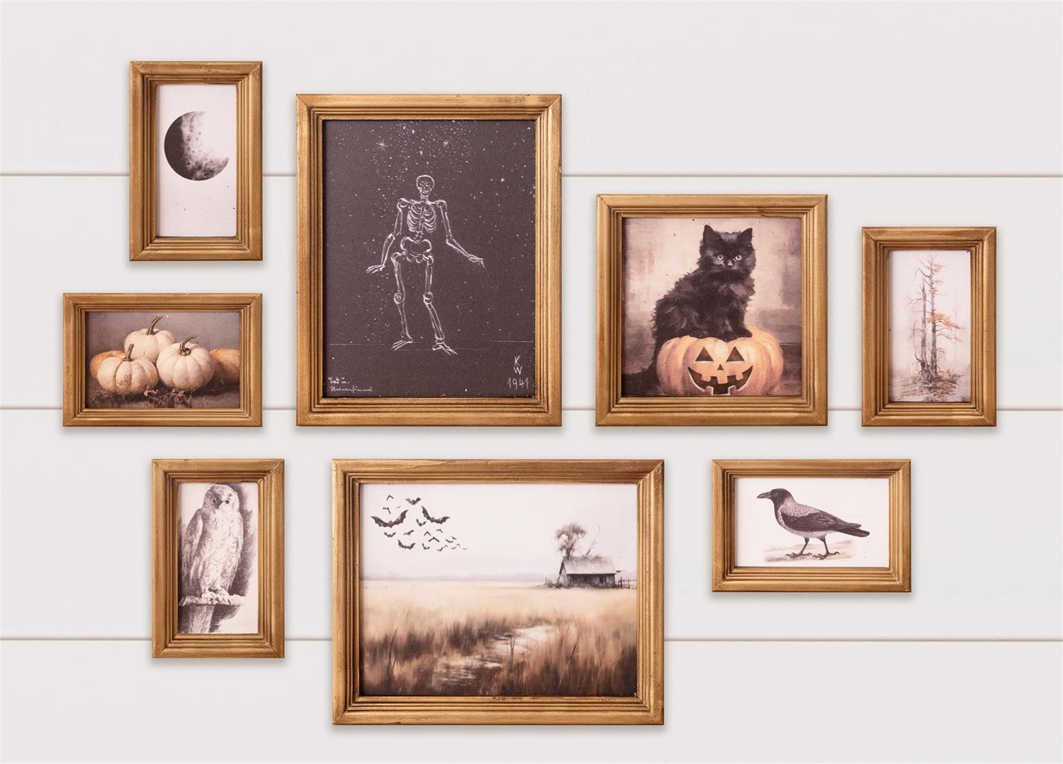 Halloween Gallery Wall (S/8)