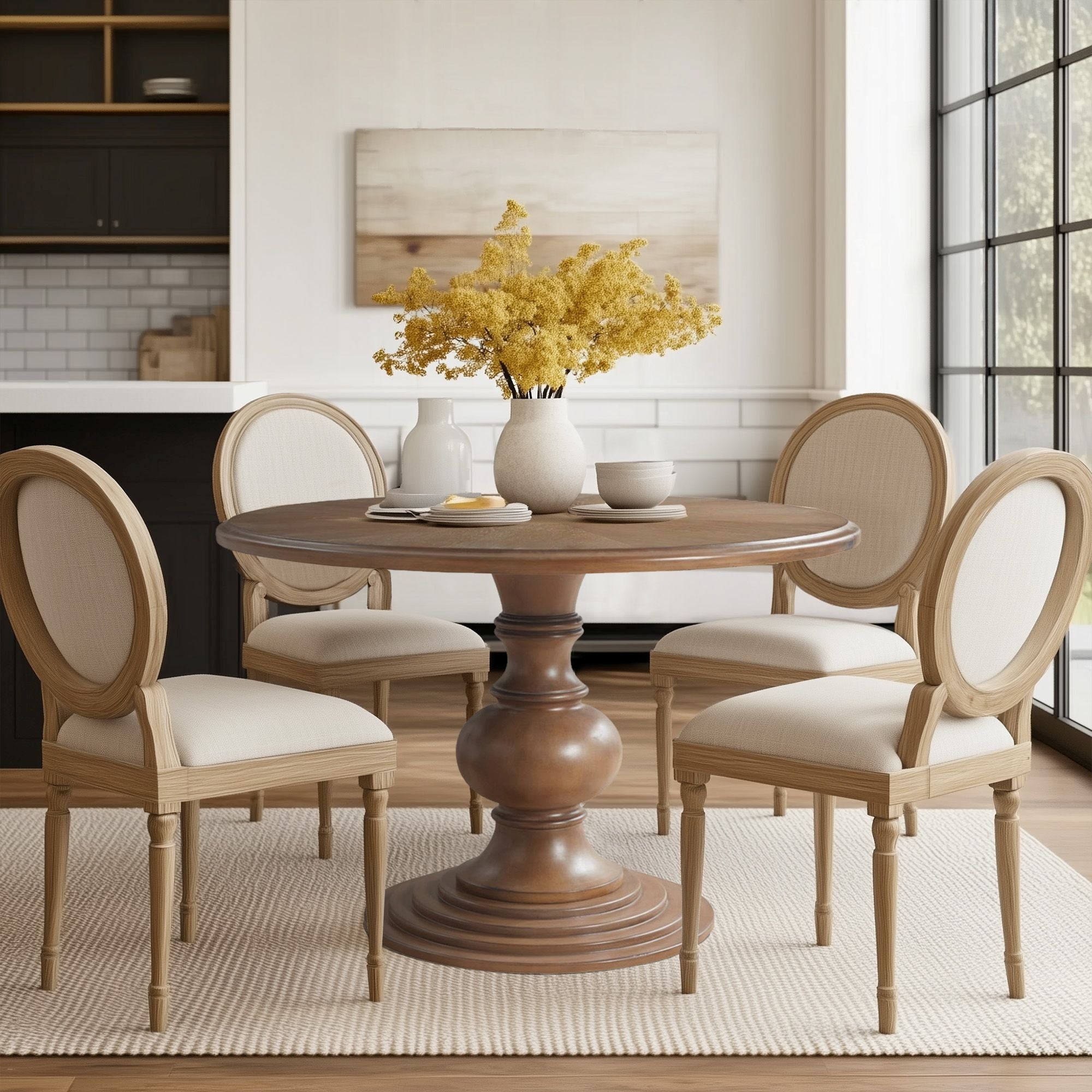 Lexi Rectangle Extension Dining Table