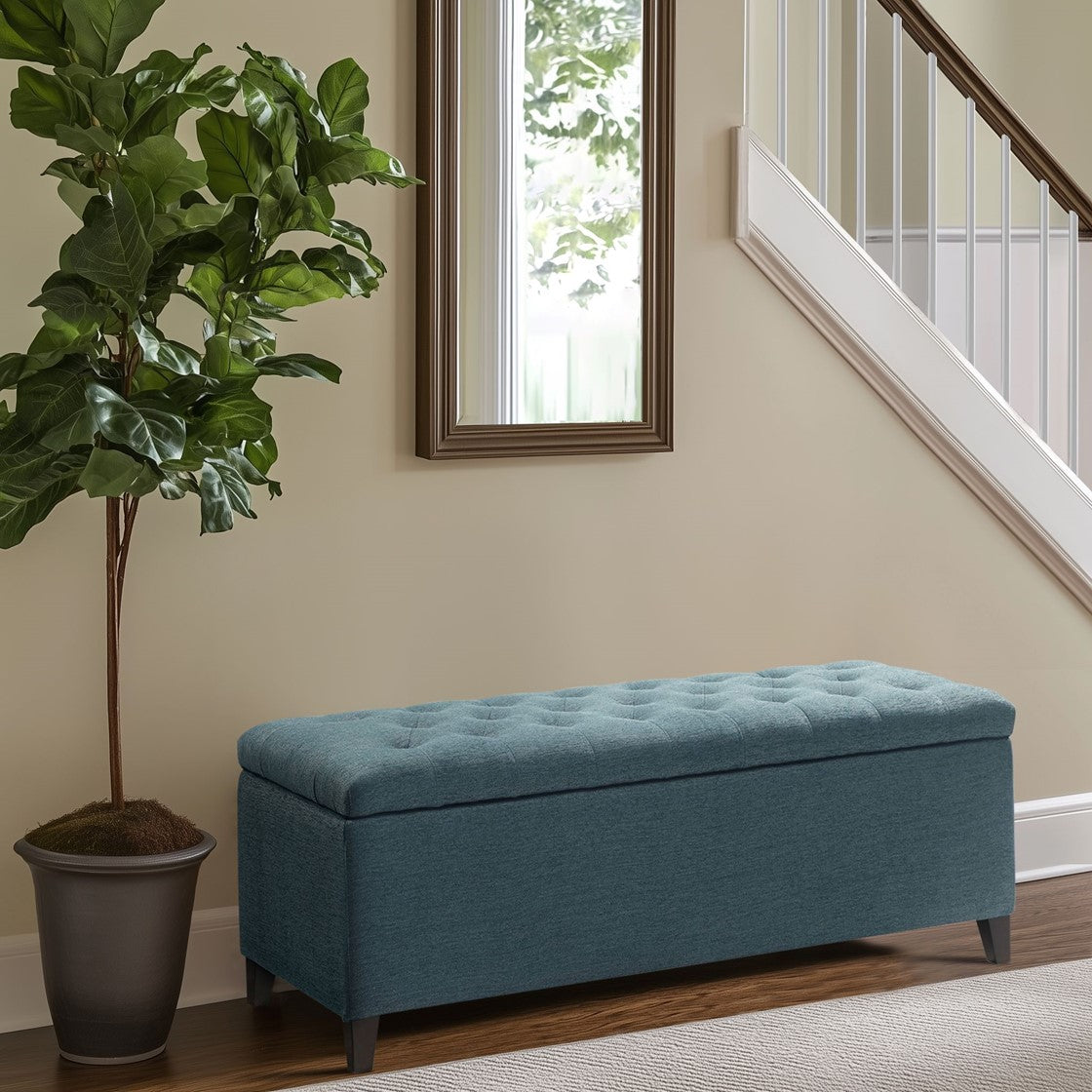 Shandra Tufted Top Soft Close Storage Bench