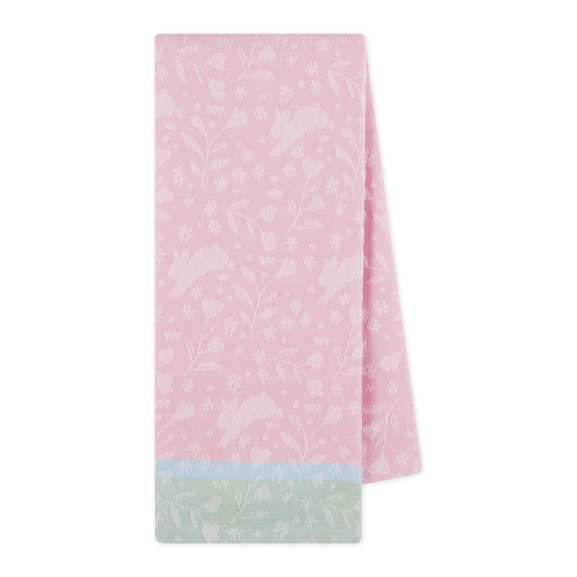 Bunny Hop Jacquard Dishtowels (S/2)