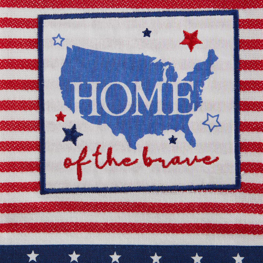 Home Of The Brave Dishtowel