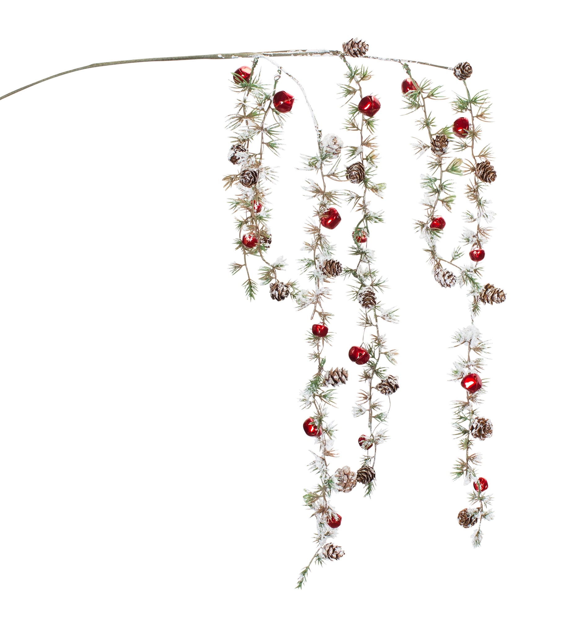 Pine and Bell Spray 40"H