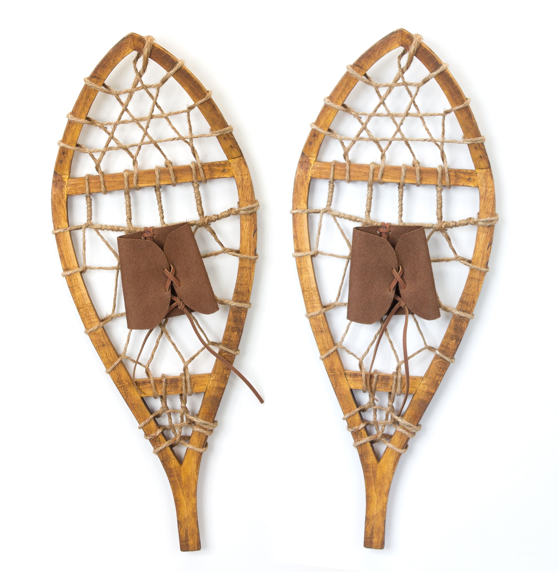Snow Shoes (Set of 2) 22"H Wood