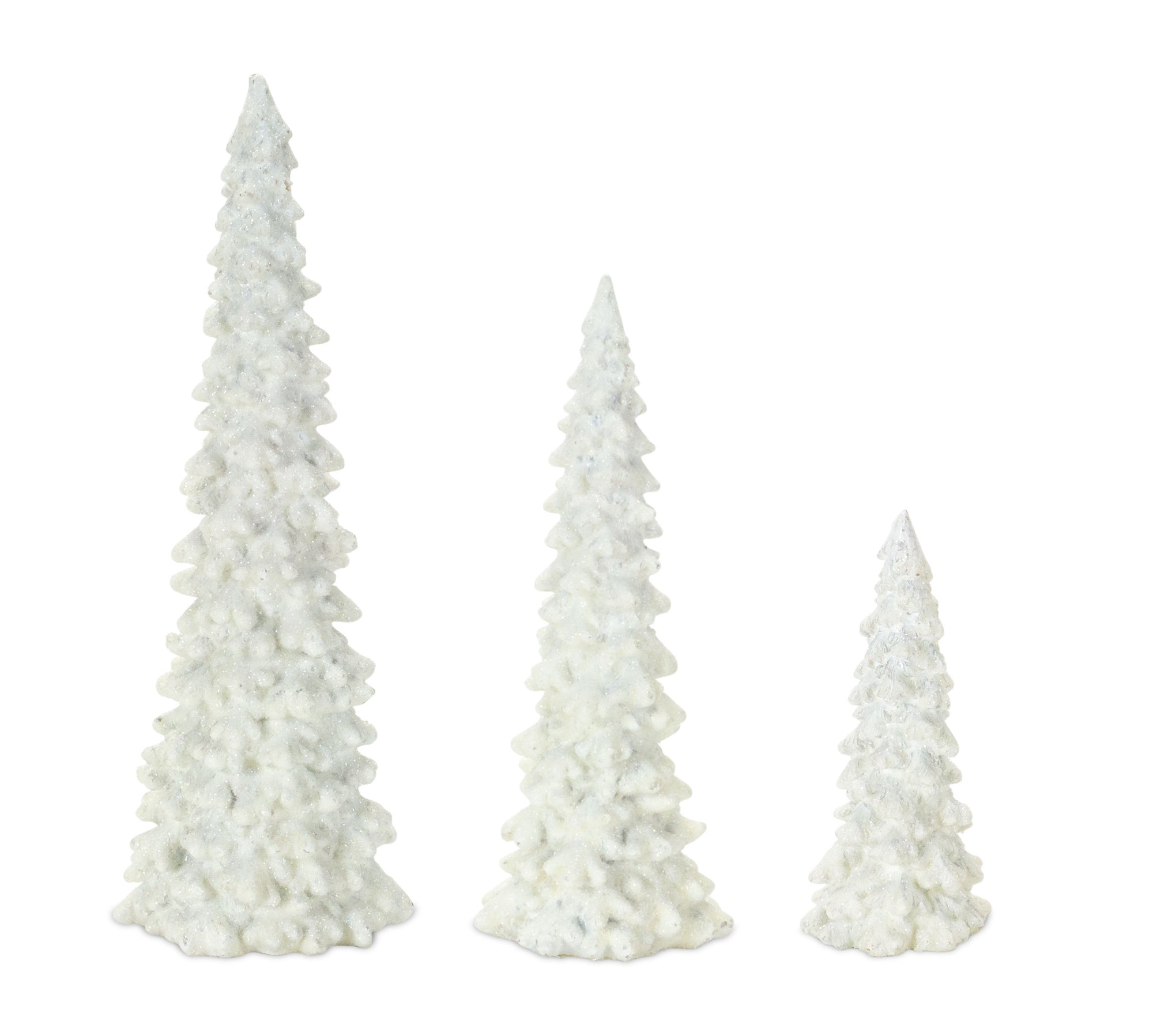 Tree (Set of 3) 5.75"H, 9"H, 11.5"H Resin