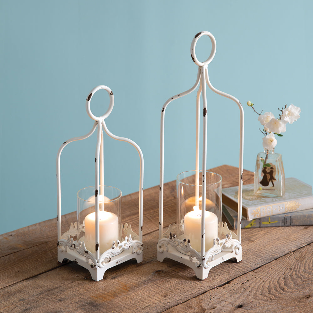 Shabby Chic Cordelia Lantern (L)