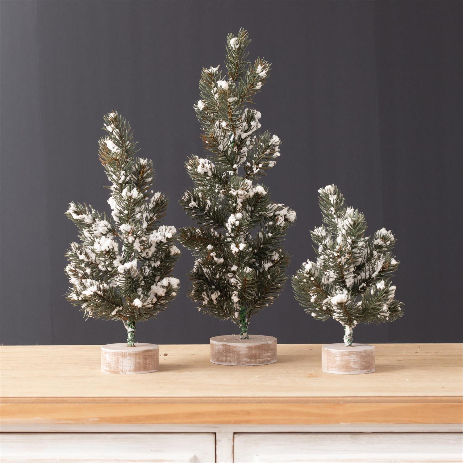 Tabletop Christmas Trees (S/3)