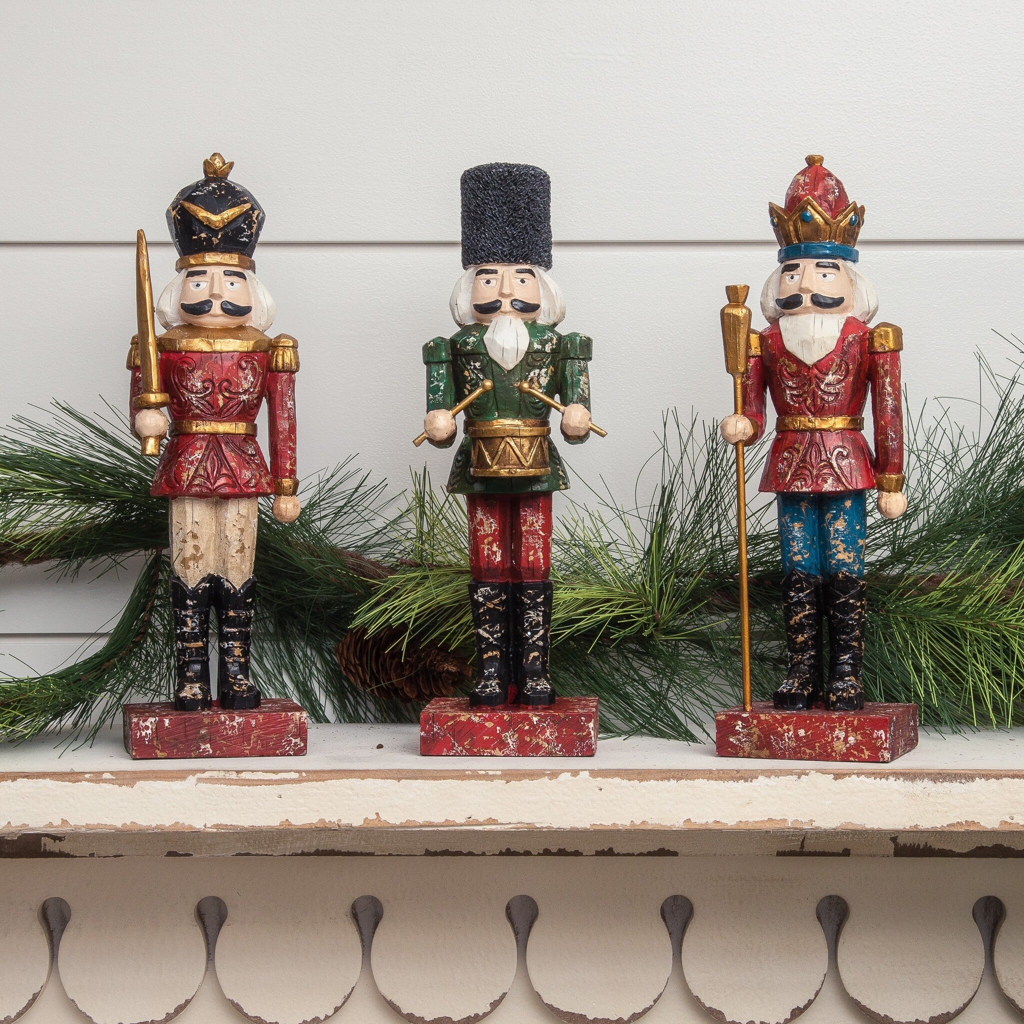 Classic Nutcracker Trio (S/3)