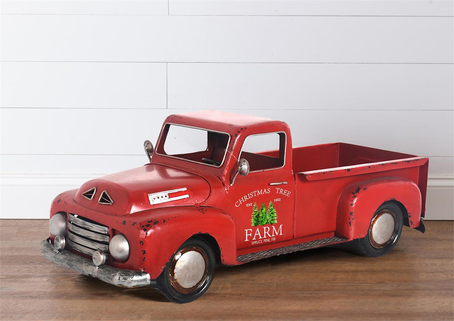 Antique Christmas Tree Farm Truck, Lg