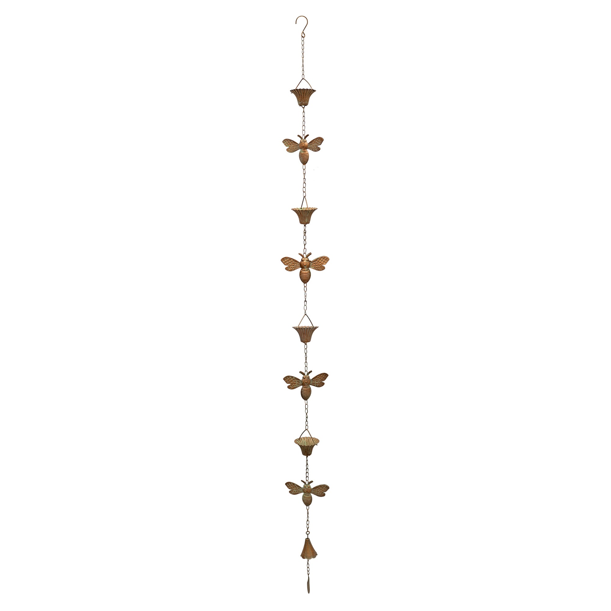 Bee Rain Chain 66.5"L Iron
