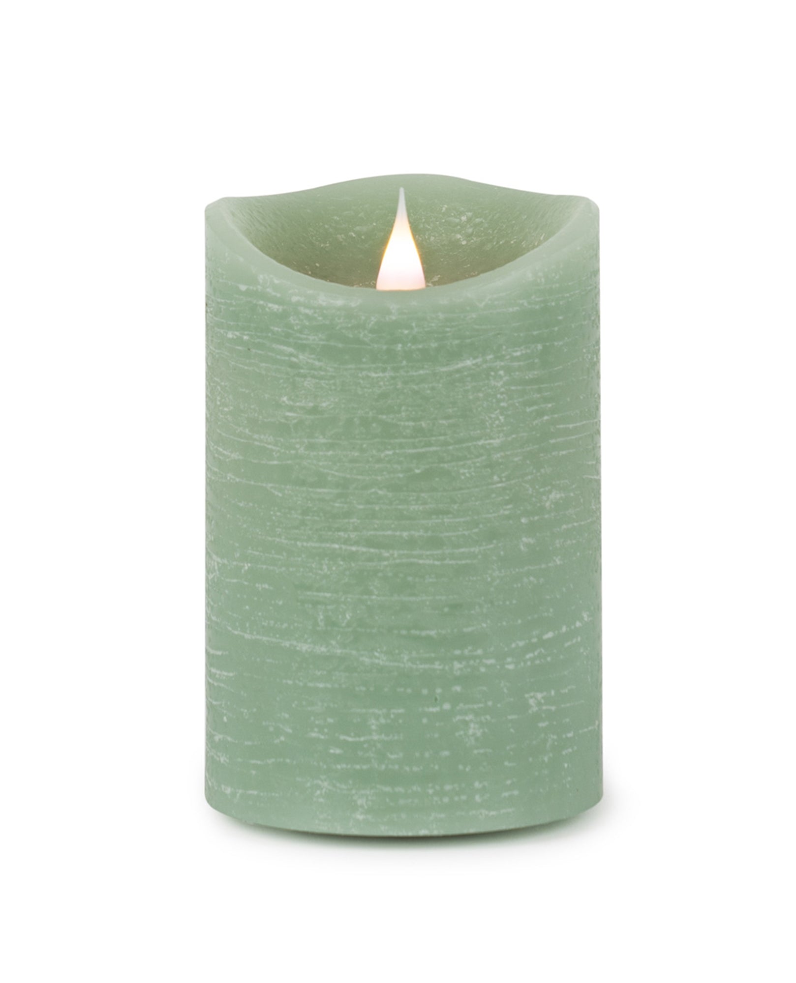 Simplux LED Designer Candle w/4 and 8 Hr Timer 3.5" x 5.5"H Wax/ (Requires 2 C Batteries, Not