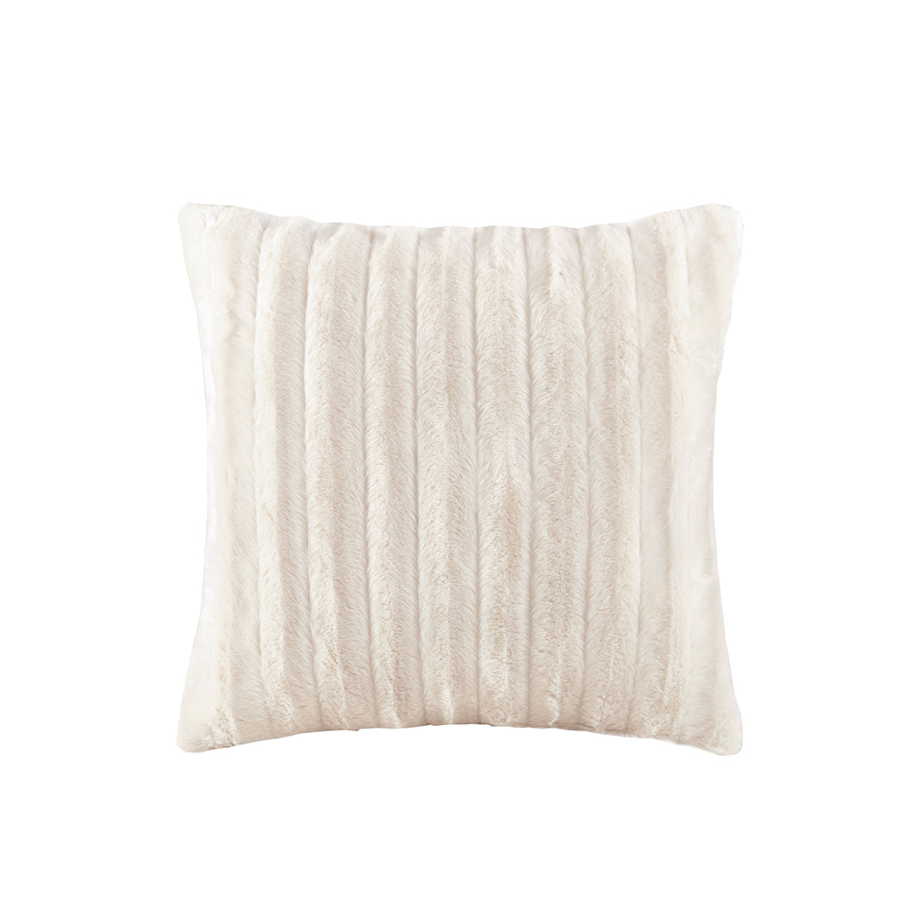 Duke Faux Fur Square Pillow