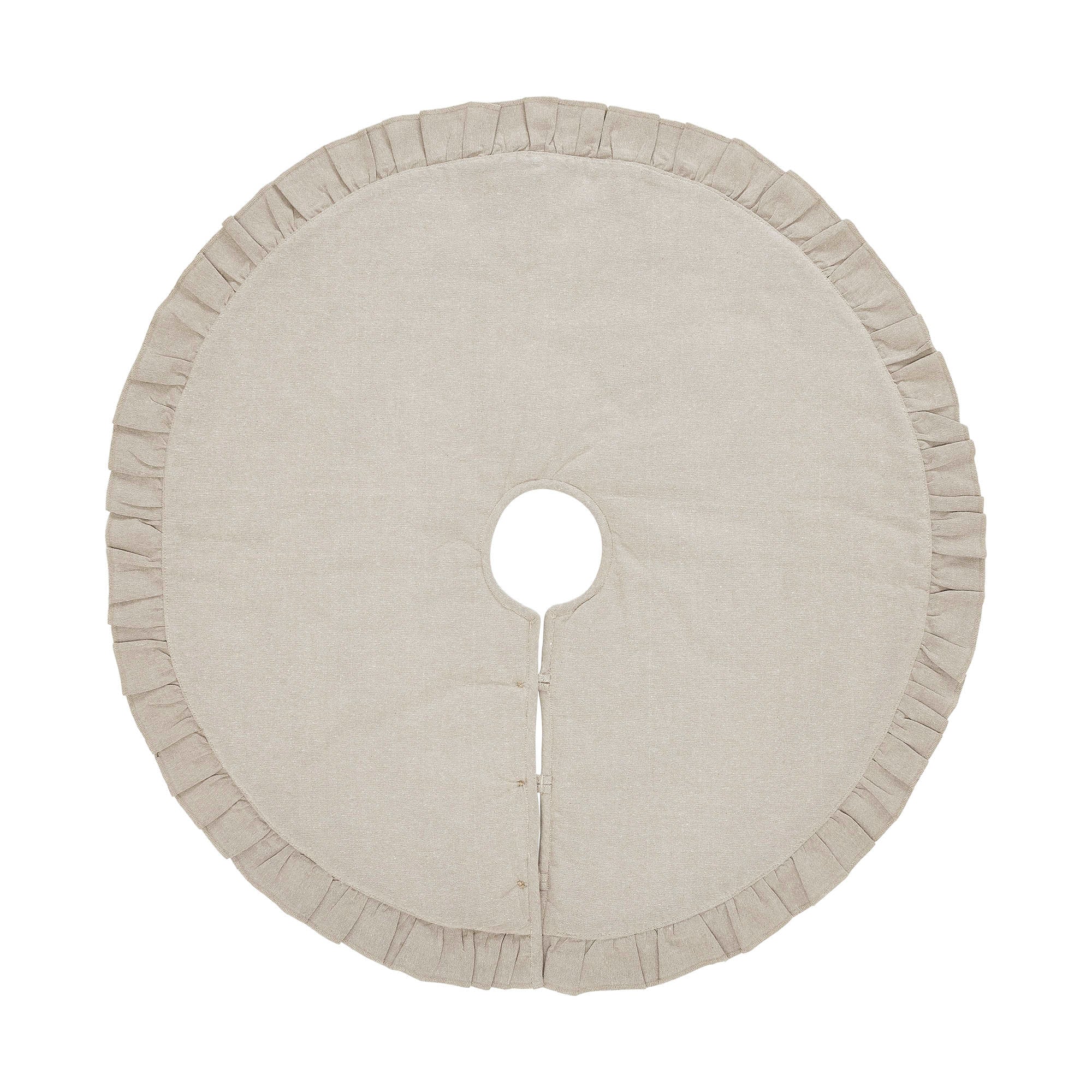 Sawyer Mill Red Ticking Stripe Tree Skirt 36