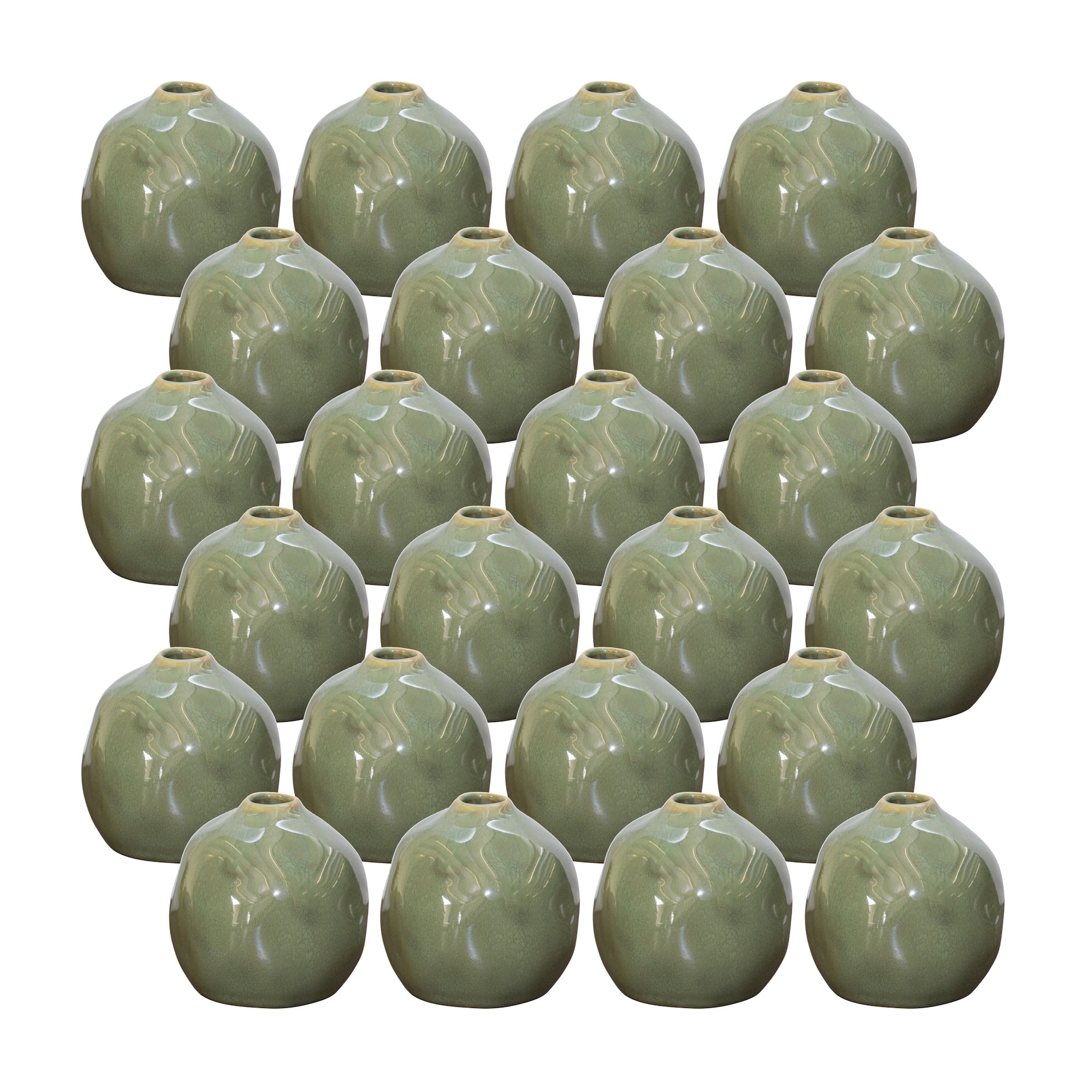 Modern Ceramic Bud Vase (Set of 24)