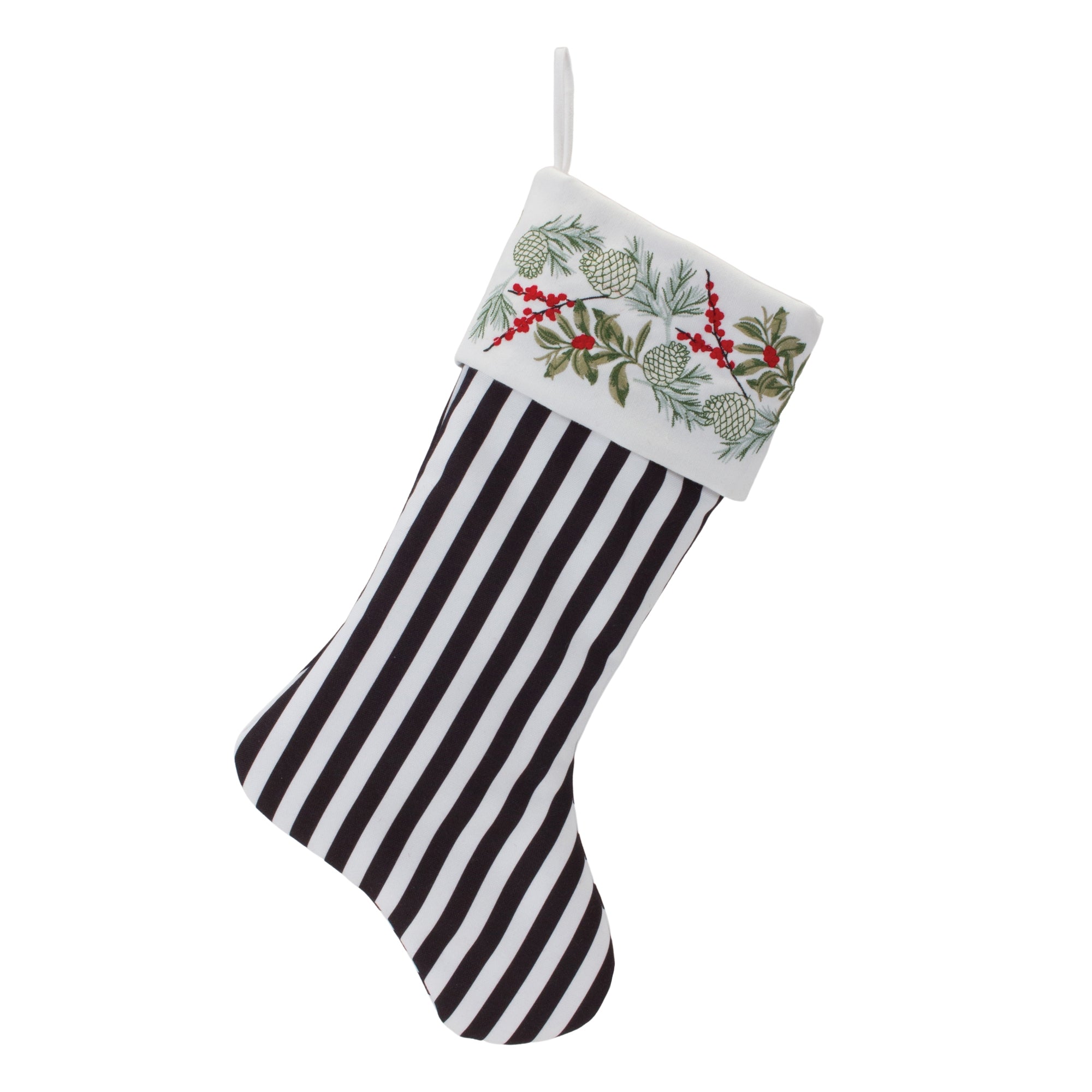 Striped Holiday Stocking (Set of 3)