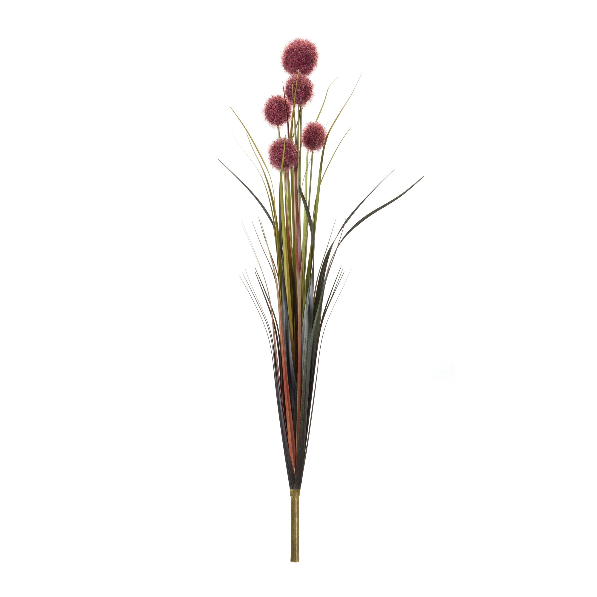 Burgandy Allium Grass Stem (Set of 6)