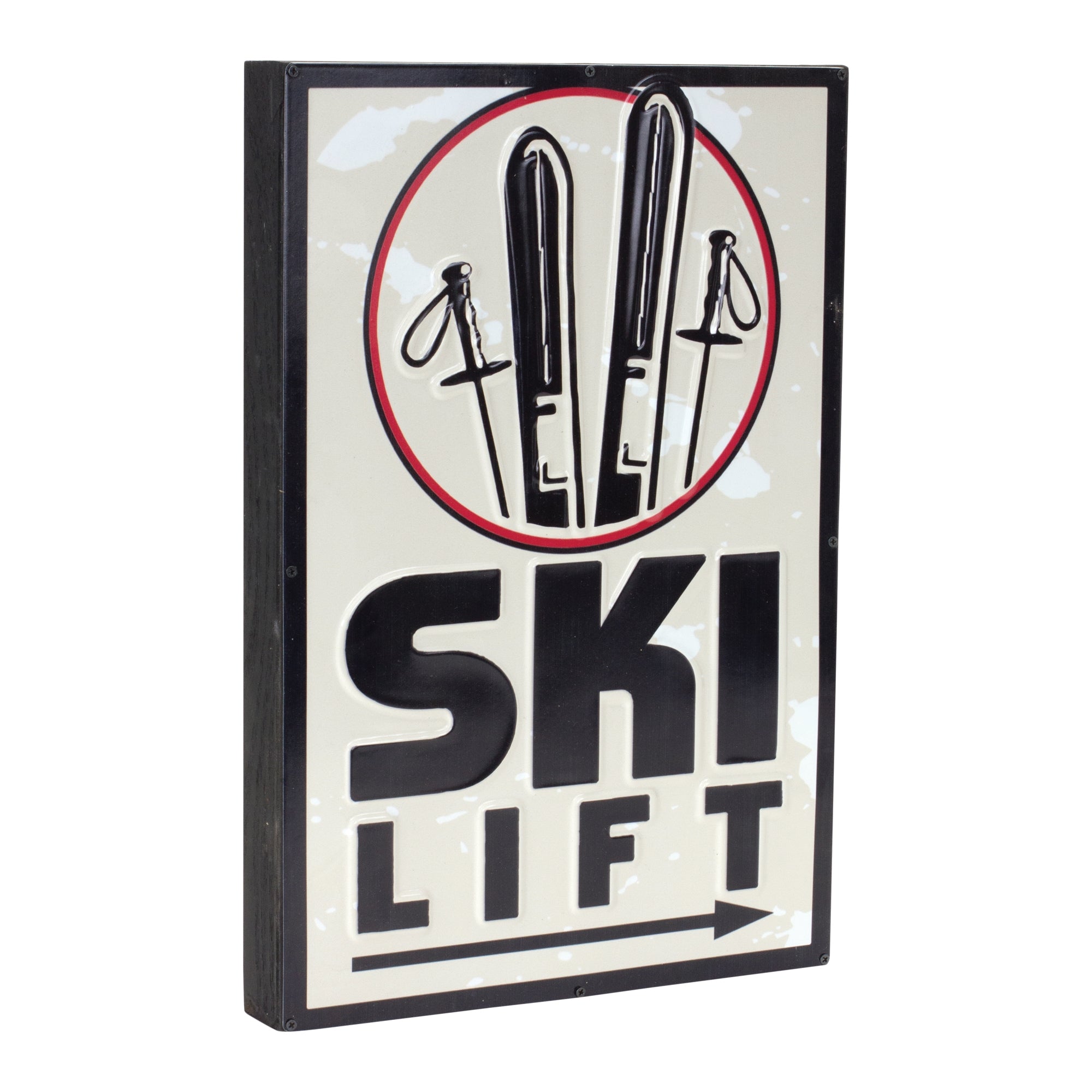 Ski Lift Lodge Sign 15.75"H