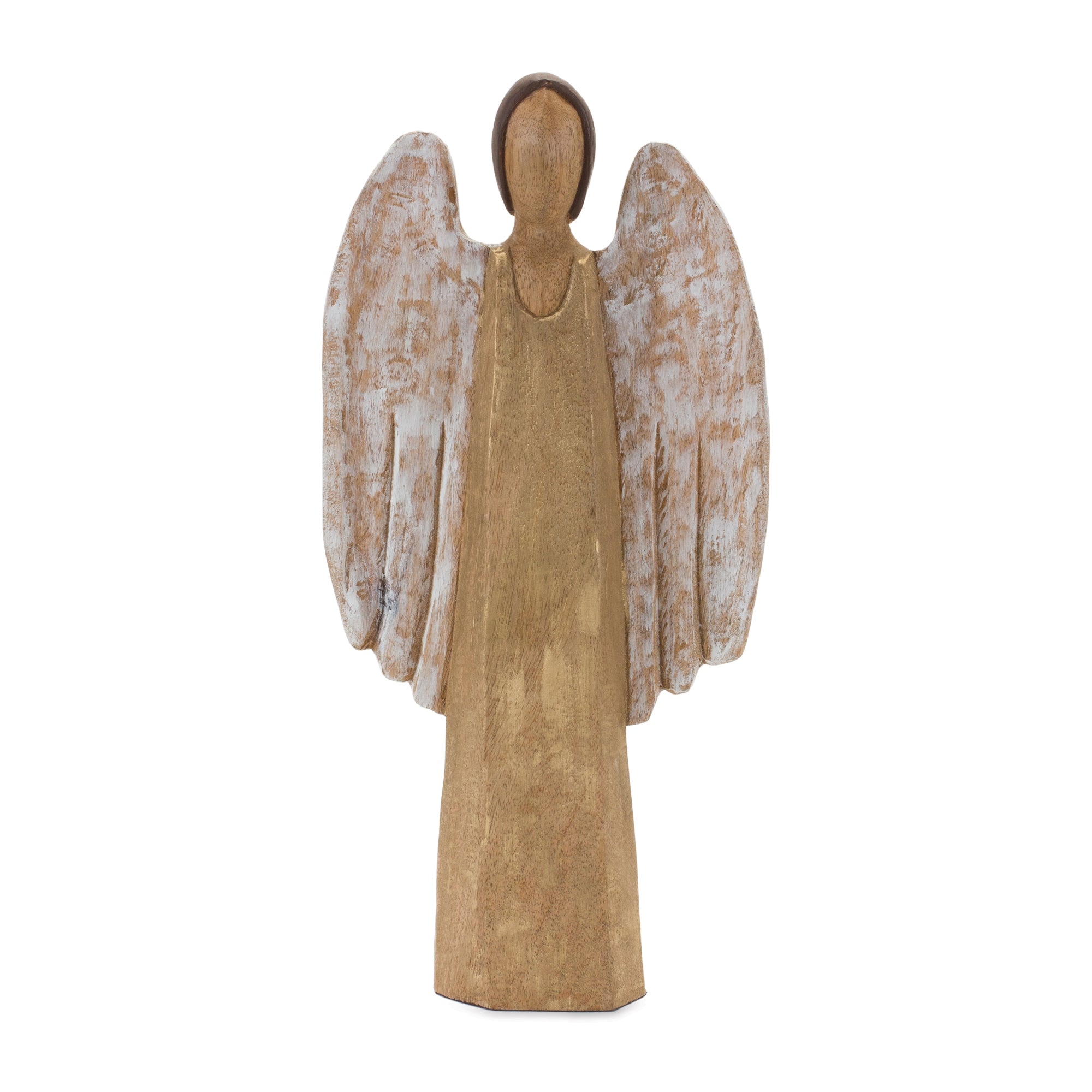 Angel 18”H Wood