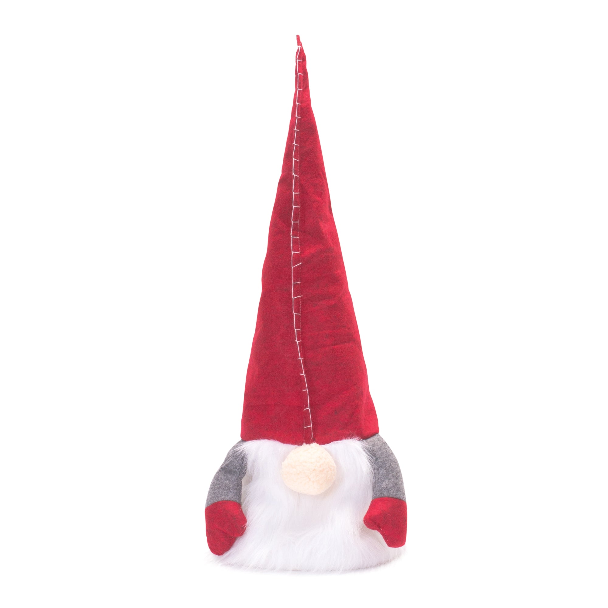 Plush Gnome Tree Topper 18"H