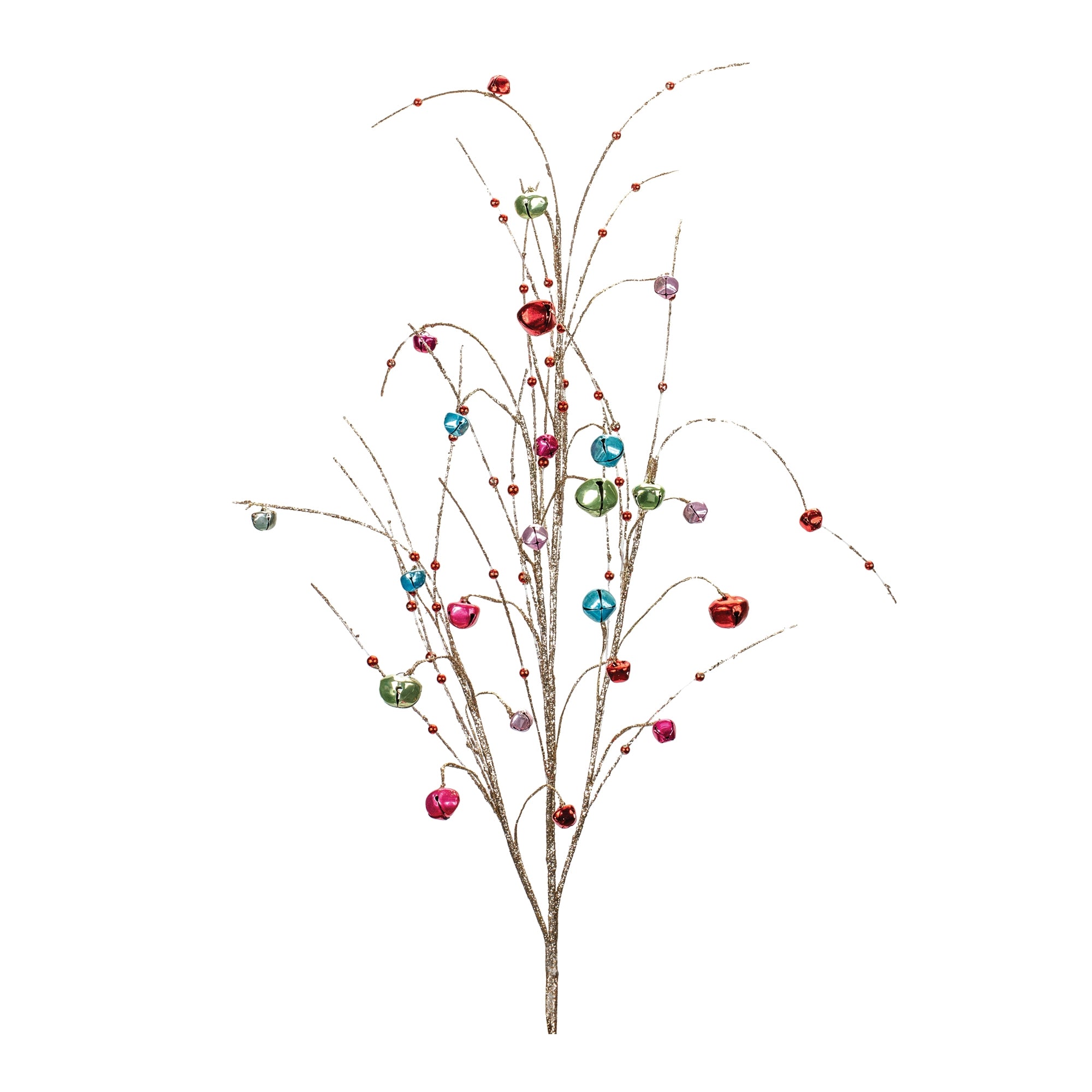 Jingle Bell Spray 42”H Iron