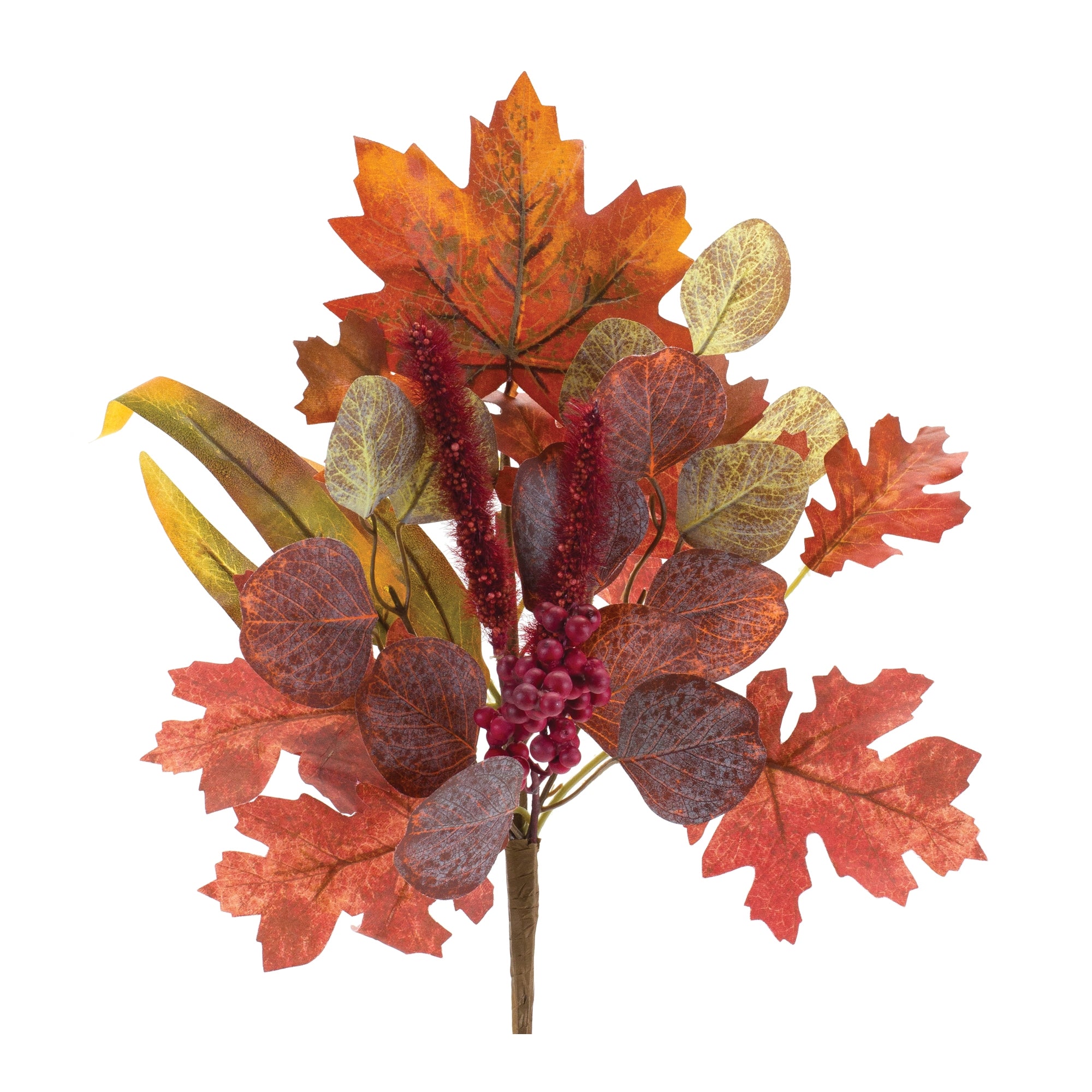Mixed Fall Foliage Leaf Pick (Set of 6)