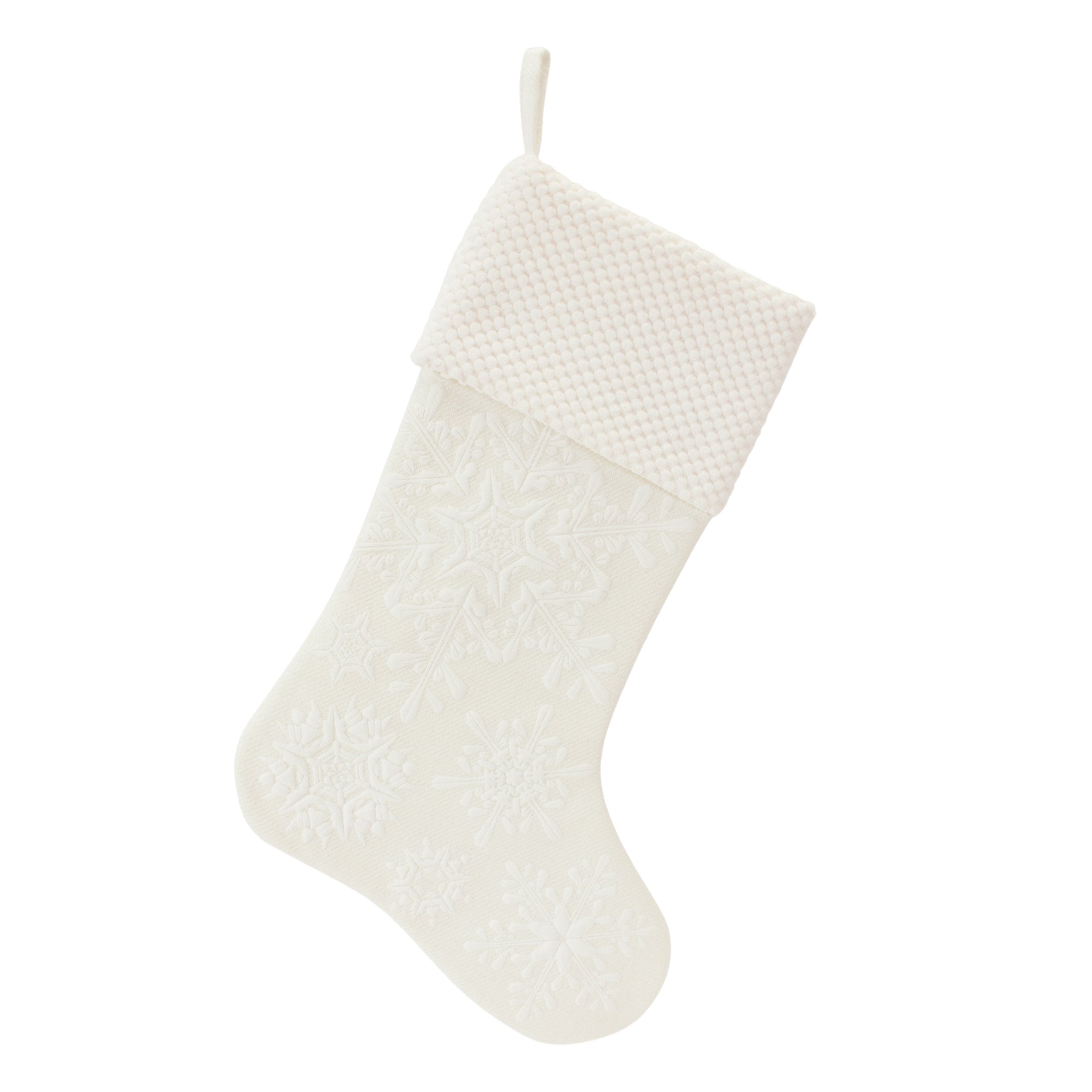 Snowflake Christmas Stocking (Set of 3)