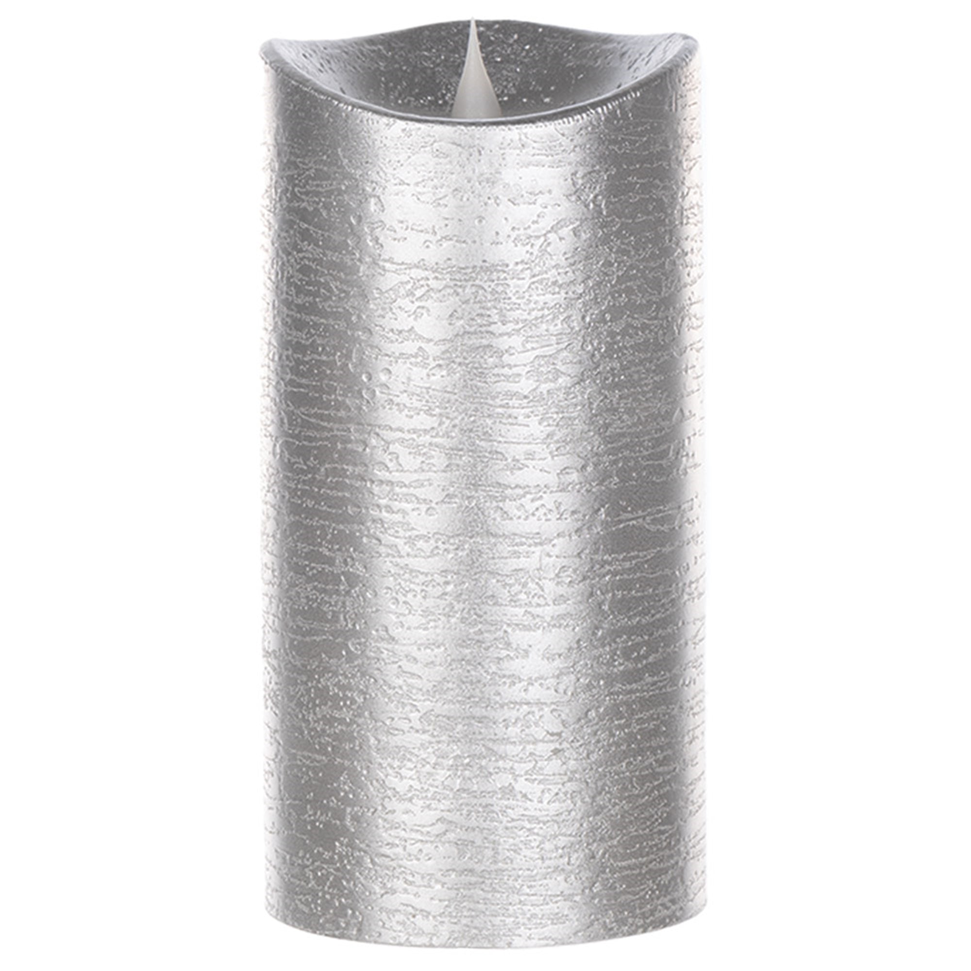 Simplux LED Designer Candle w/4 and 8 Hr Timer 3.5" x 7.5"H Wax/ (Requires 2 C Batteries, No)