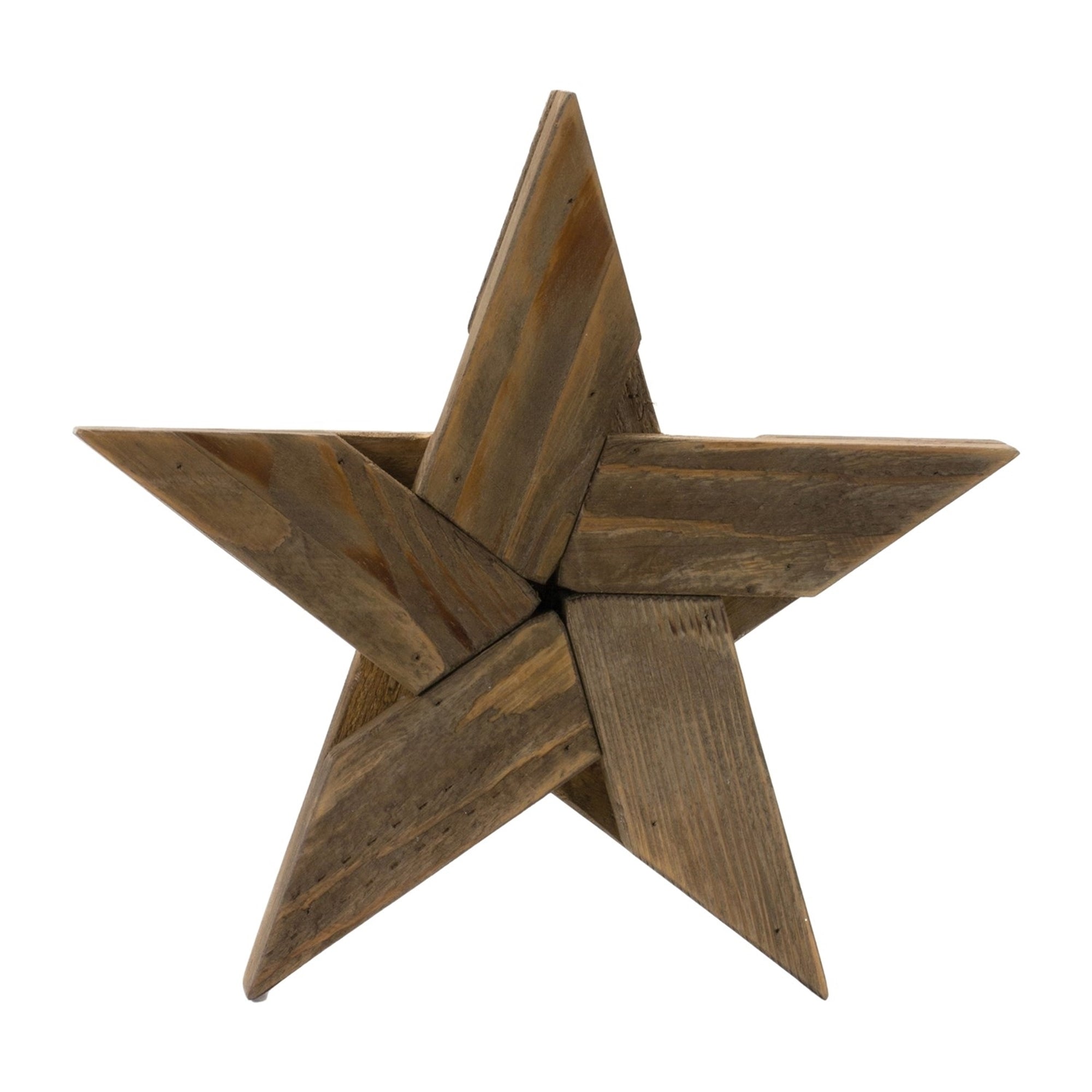 Wood Star Wall Hanging (Set of 2)