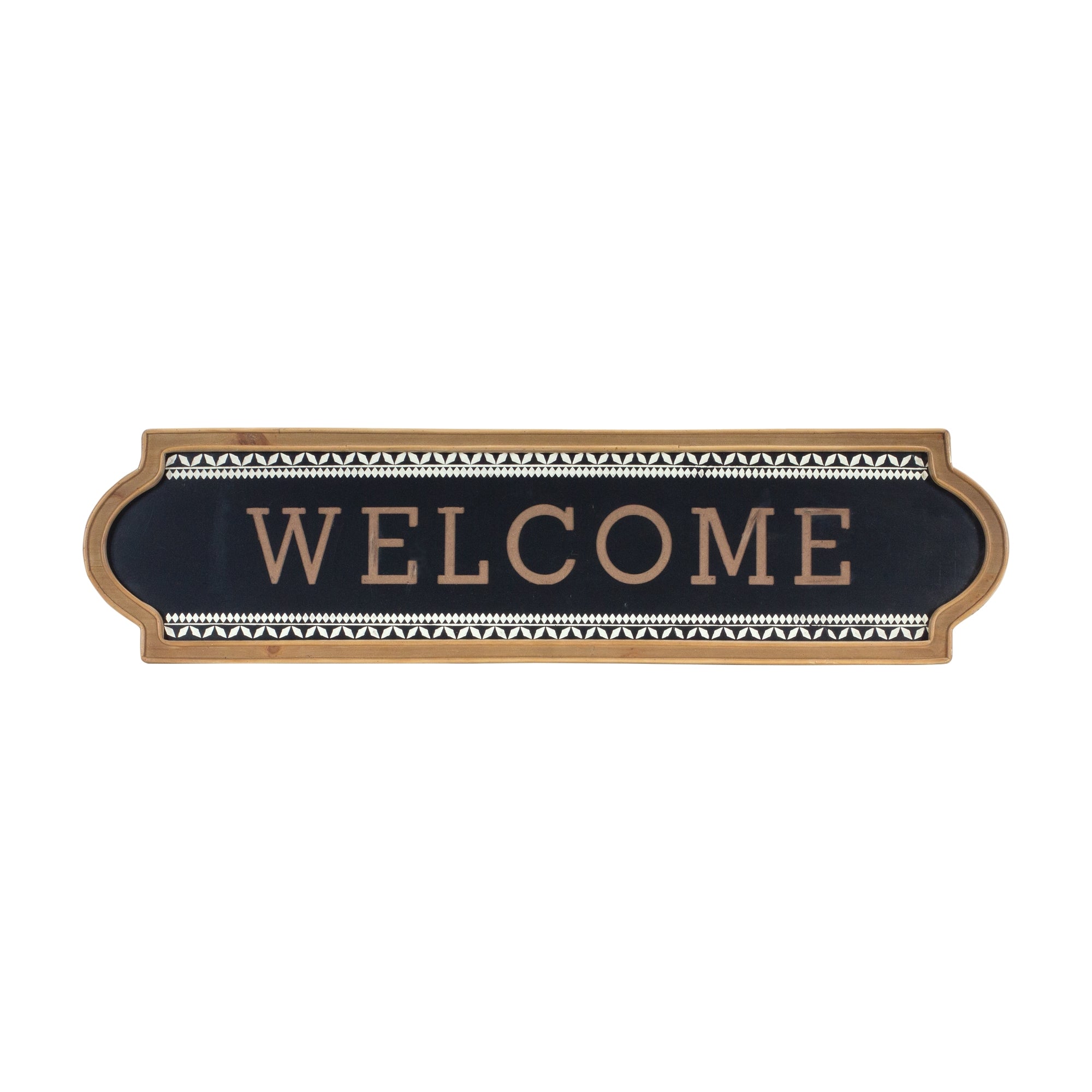 Wood Welcome Sign 35.5"L