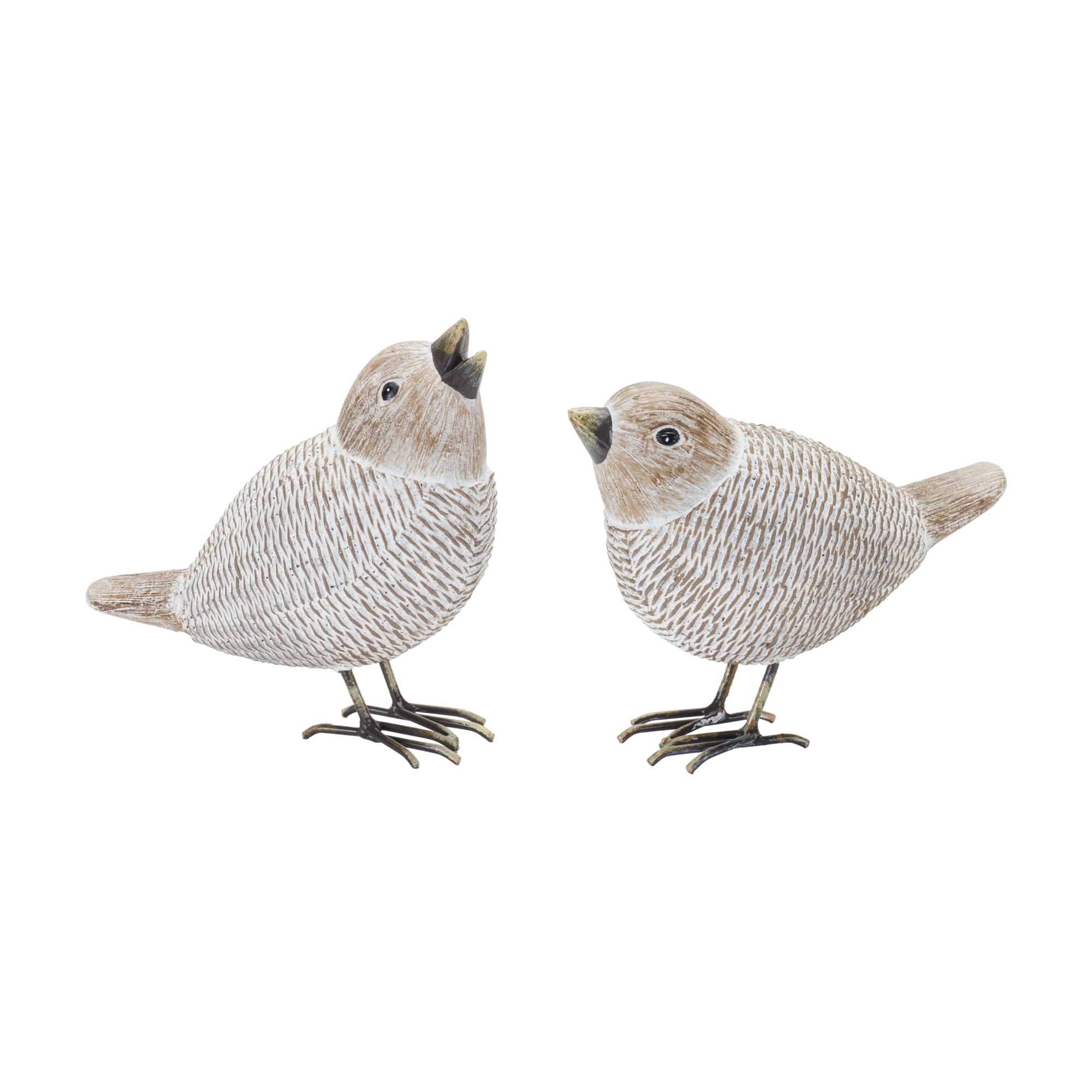 Bird (2 Asst) 4.5"H, 5.25"H Resin