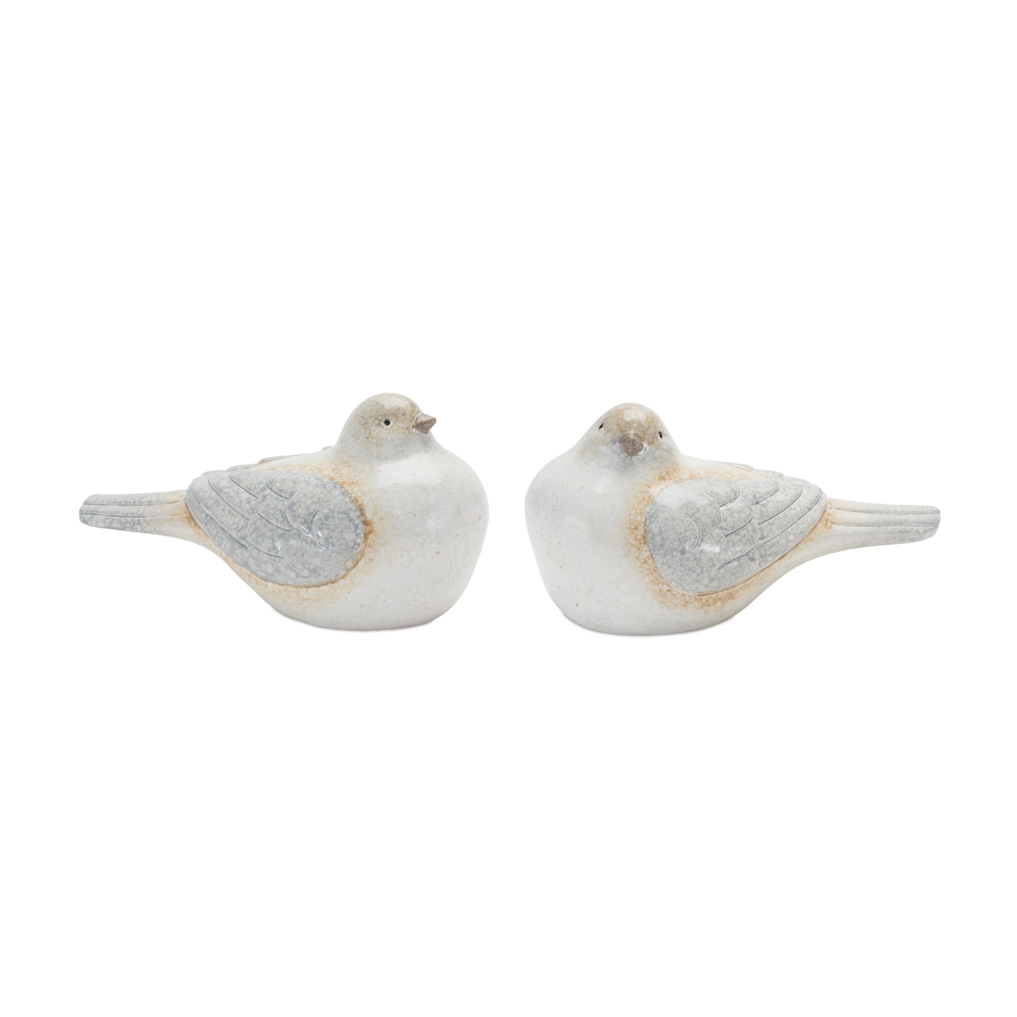 Cottage Bird Figurine (Set of 2)