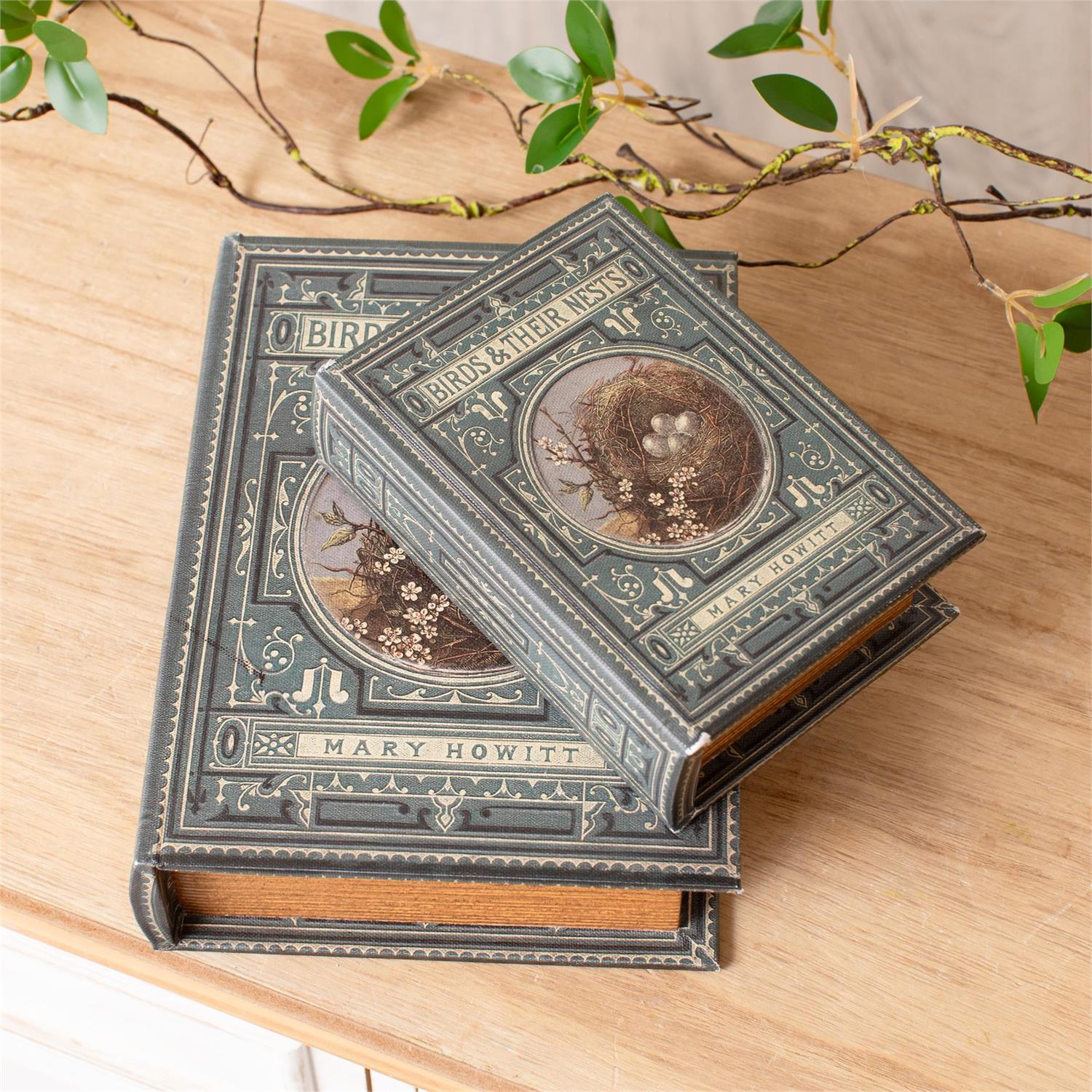 Nested Book Boxes - Nests (S/2)