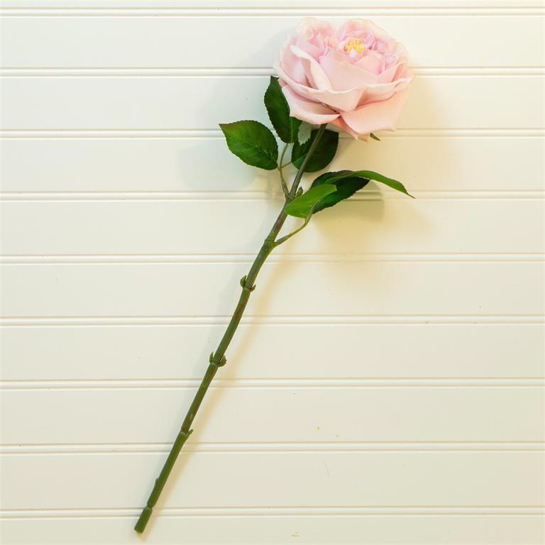 Real Feel Rose, Light Pink Stem