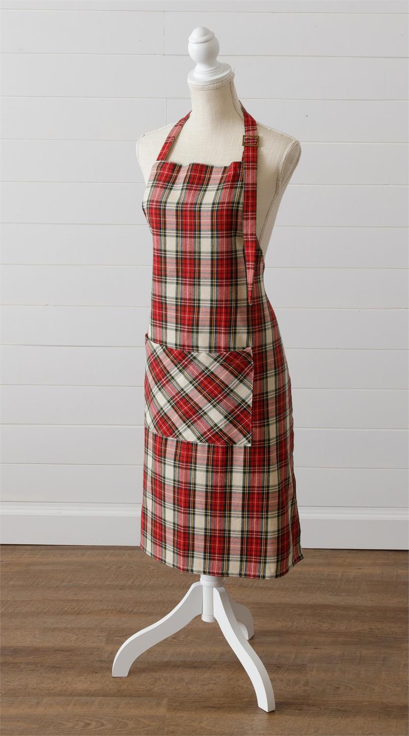 Holiday Tartan Apron