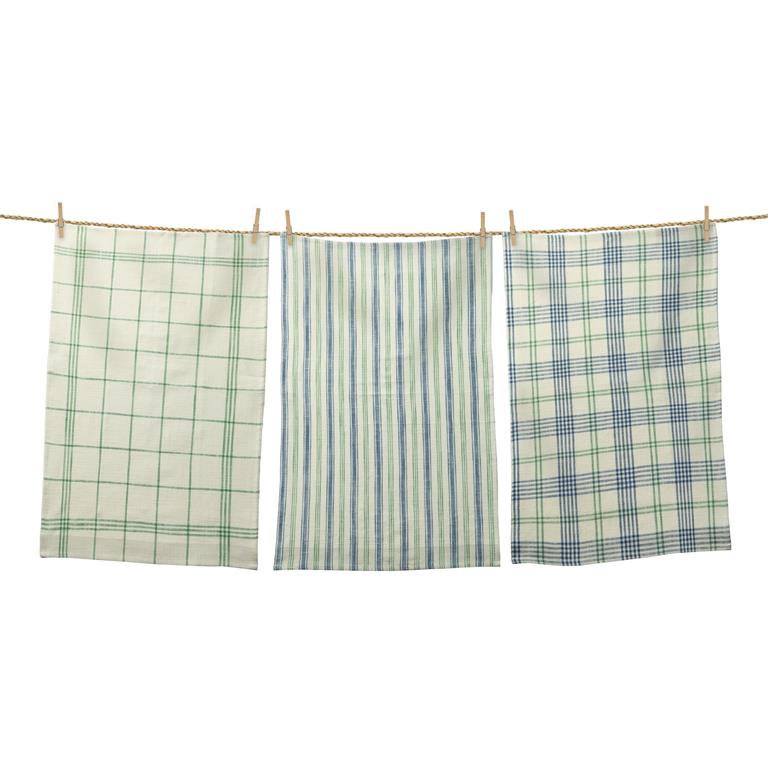 Lakehouse Plaid Towels (S/3)