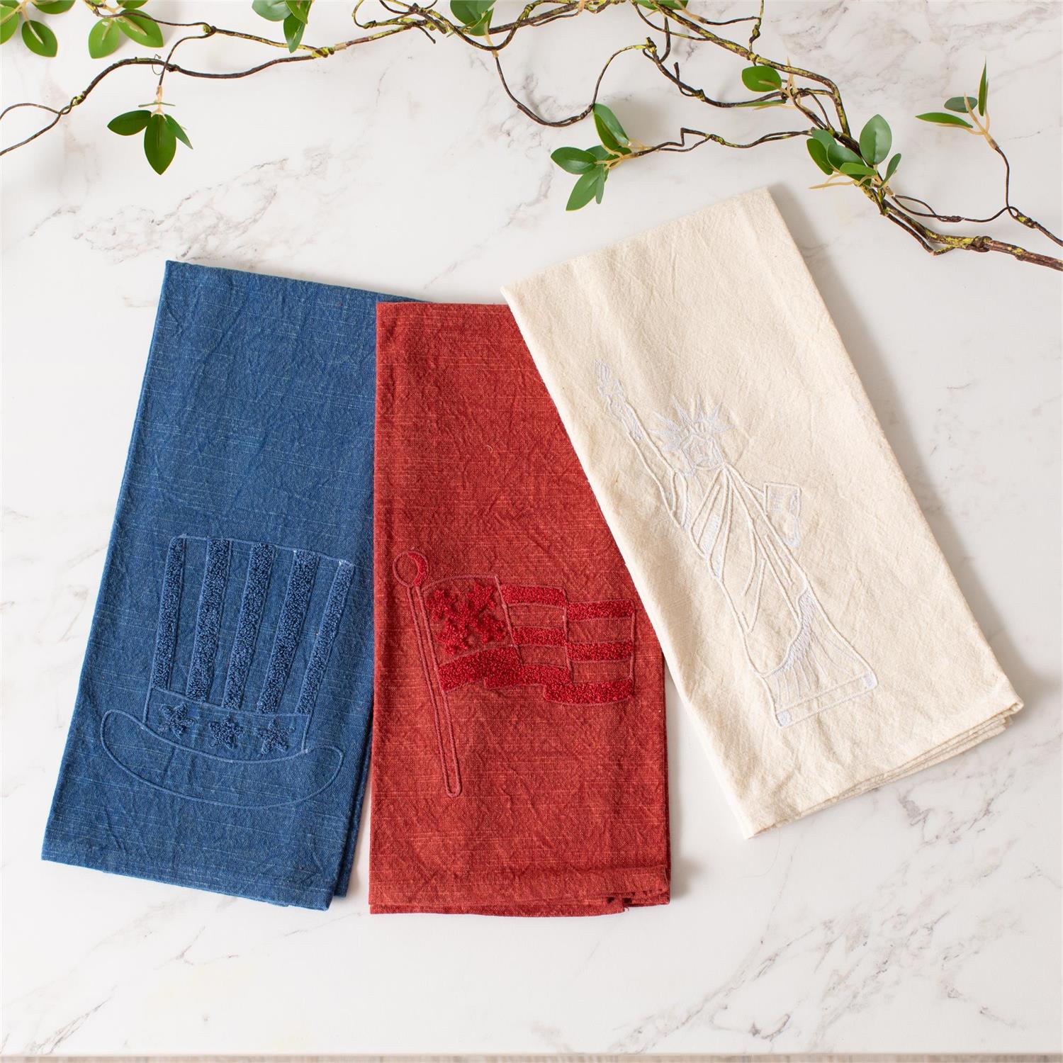 Summer Celebration Kitchen Towels (S/3)