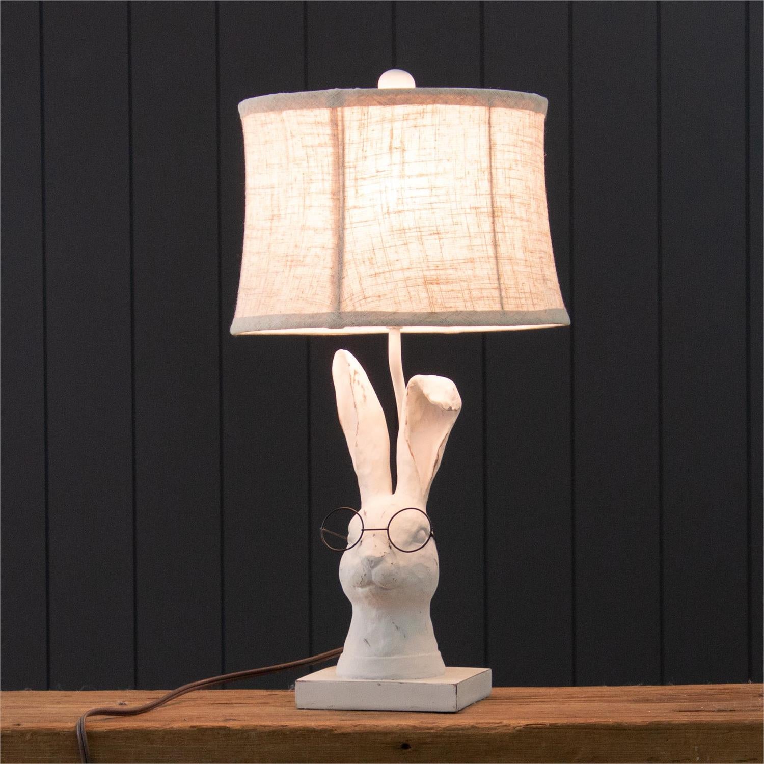 Table Lamp - Rabbit With Glasses