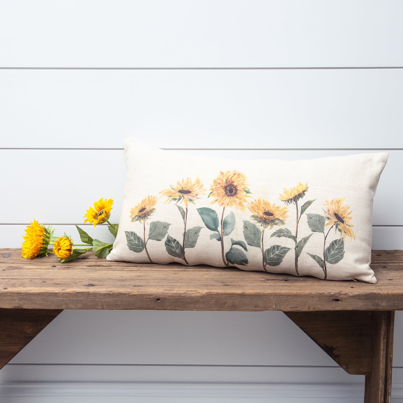 Sunflower Fields Pillow
