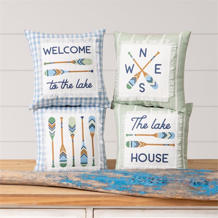 The Lake House Pillows (S/4)