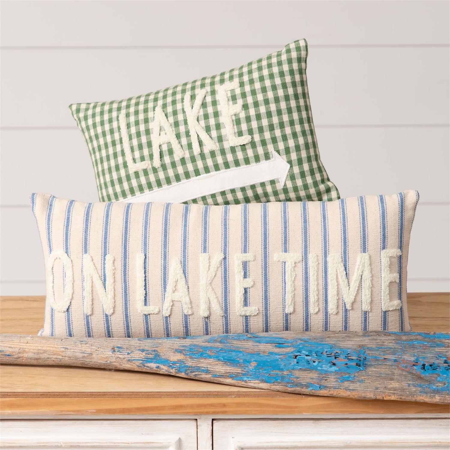 On Lake Time Pillows (S/2)